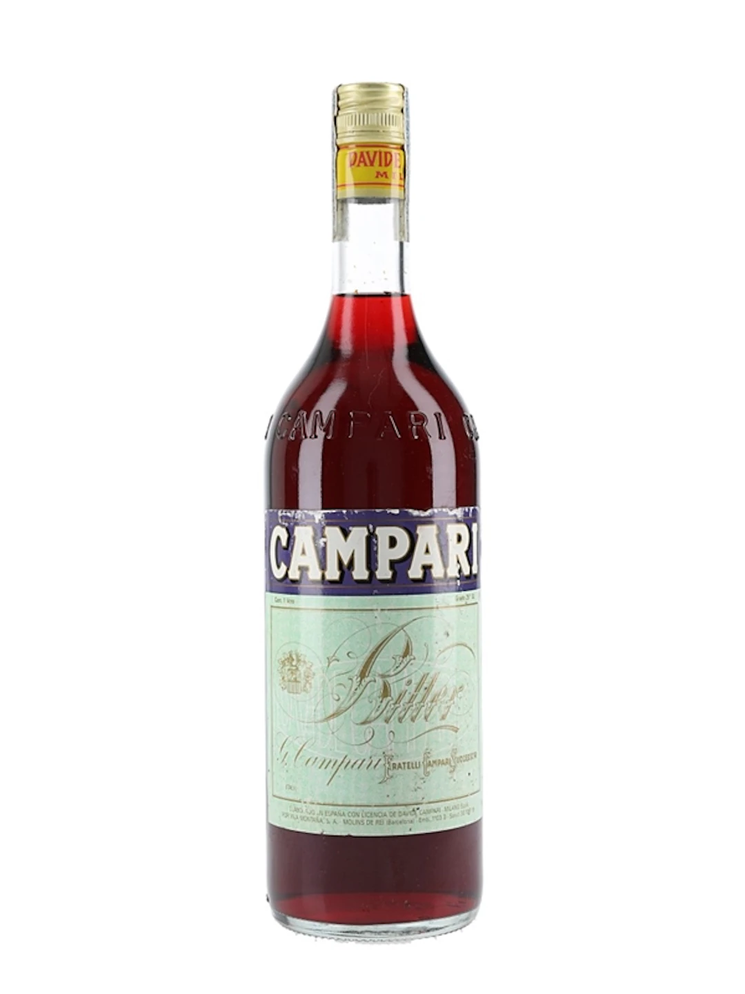 Campari Bitter Bottled 1980s - Spai 100cl / 25%