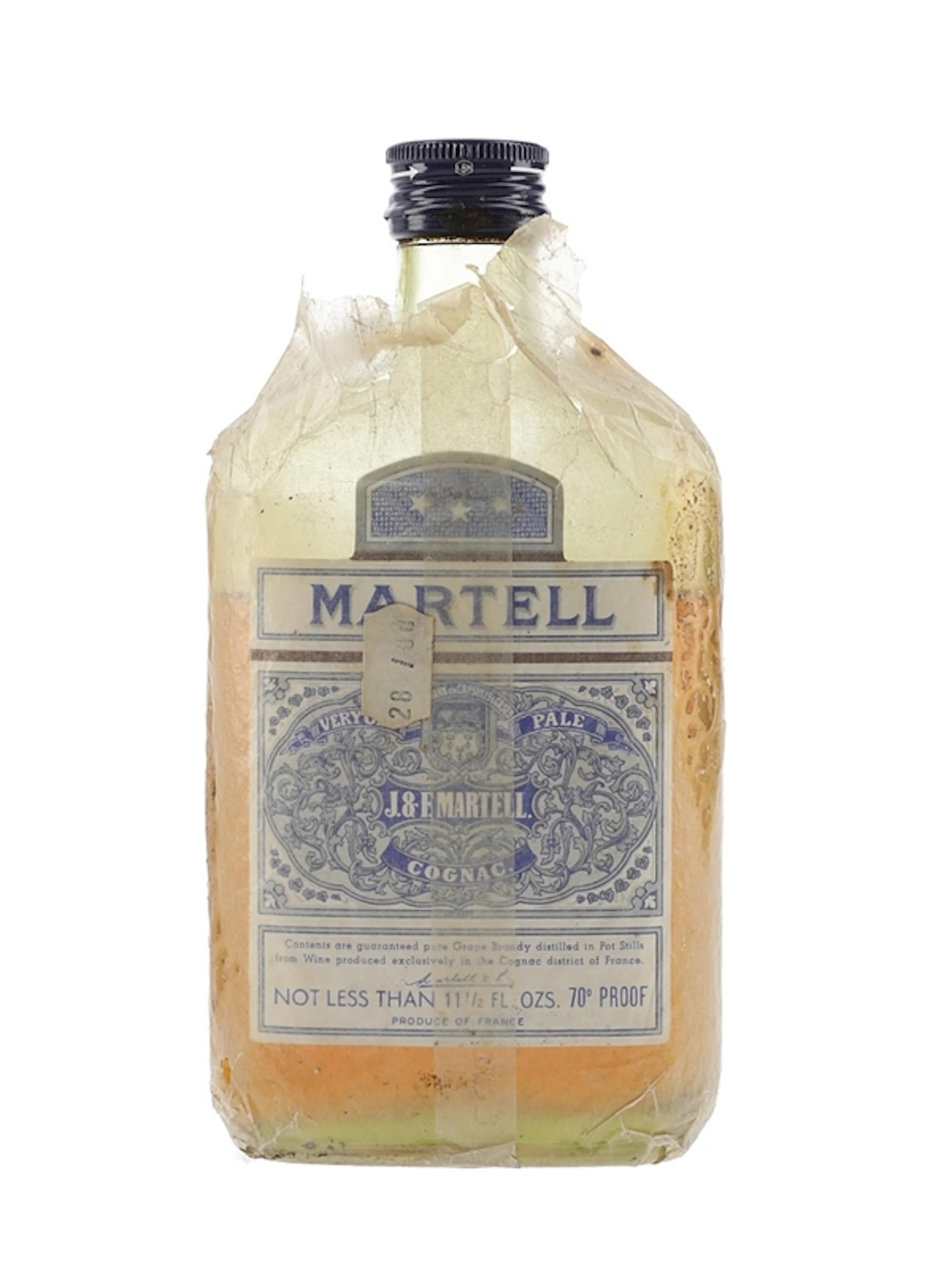 Martell 3 Star VOP Bottled 1960s
