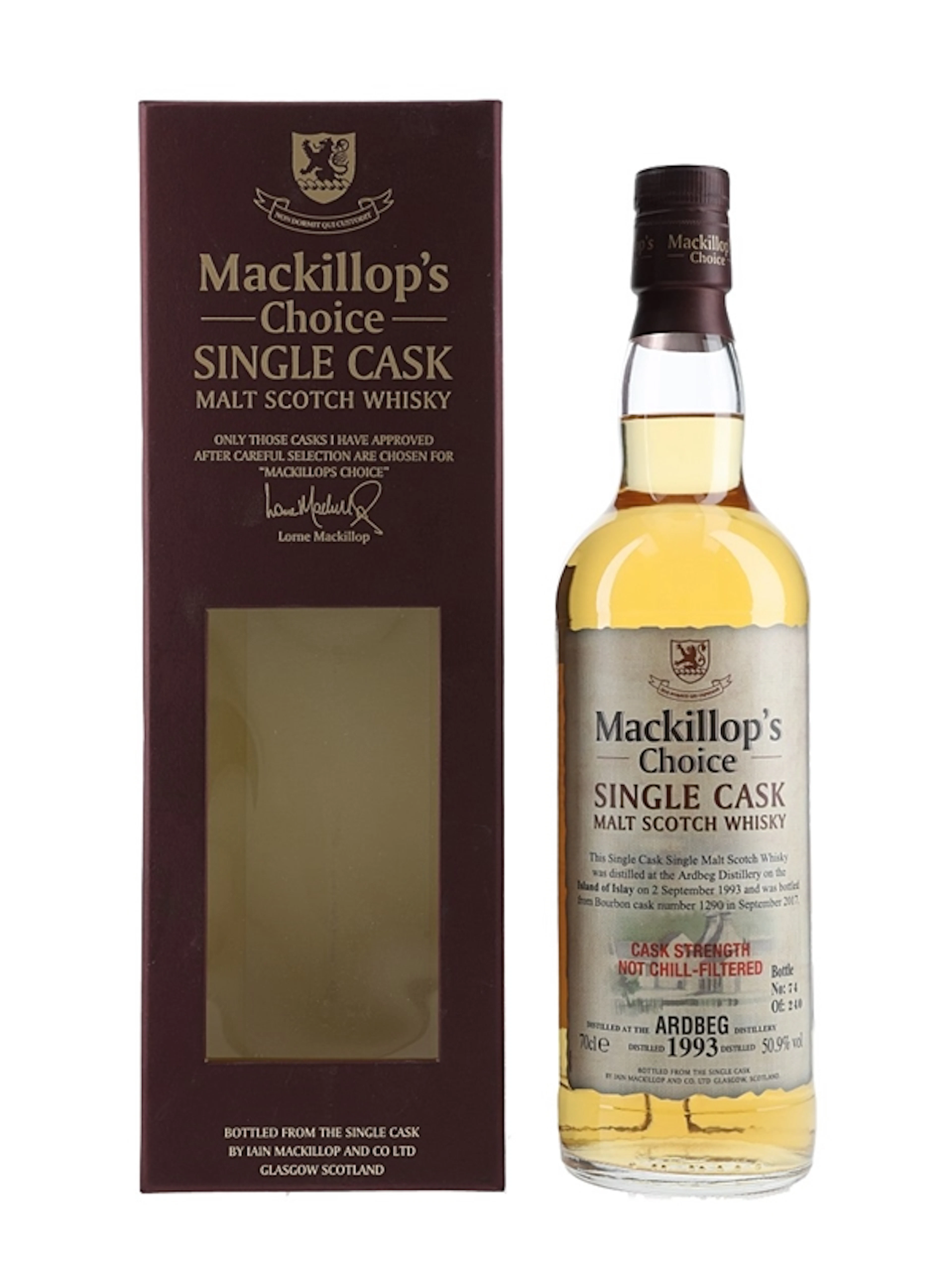 Ardbeg 1993 Mackillop's Choice Bottled 2017 70cl / 50.9%