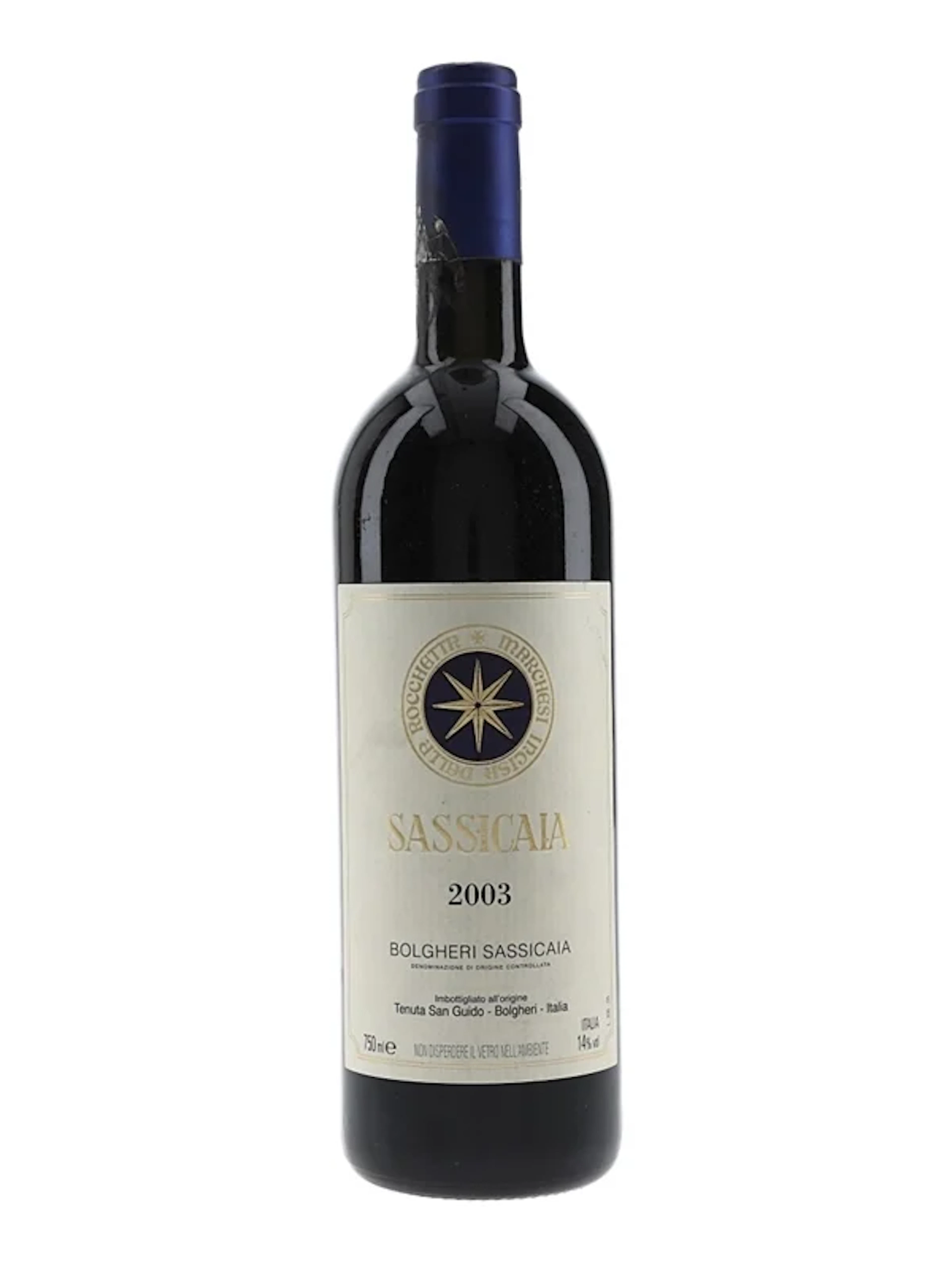 2003 Bolgheri Sassicaia Tenuta San Guido 75cl / 14%