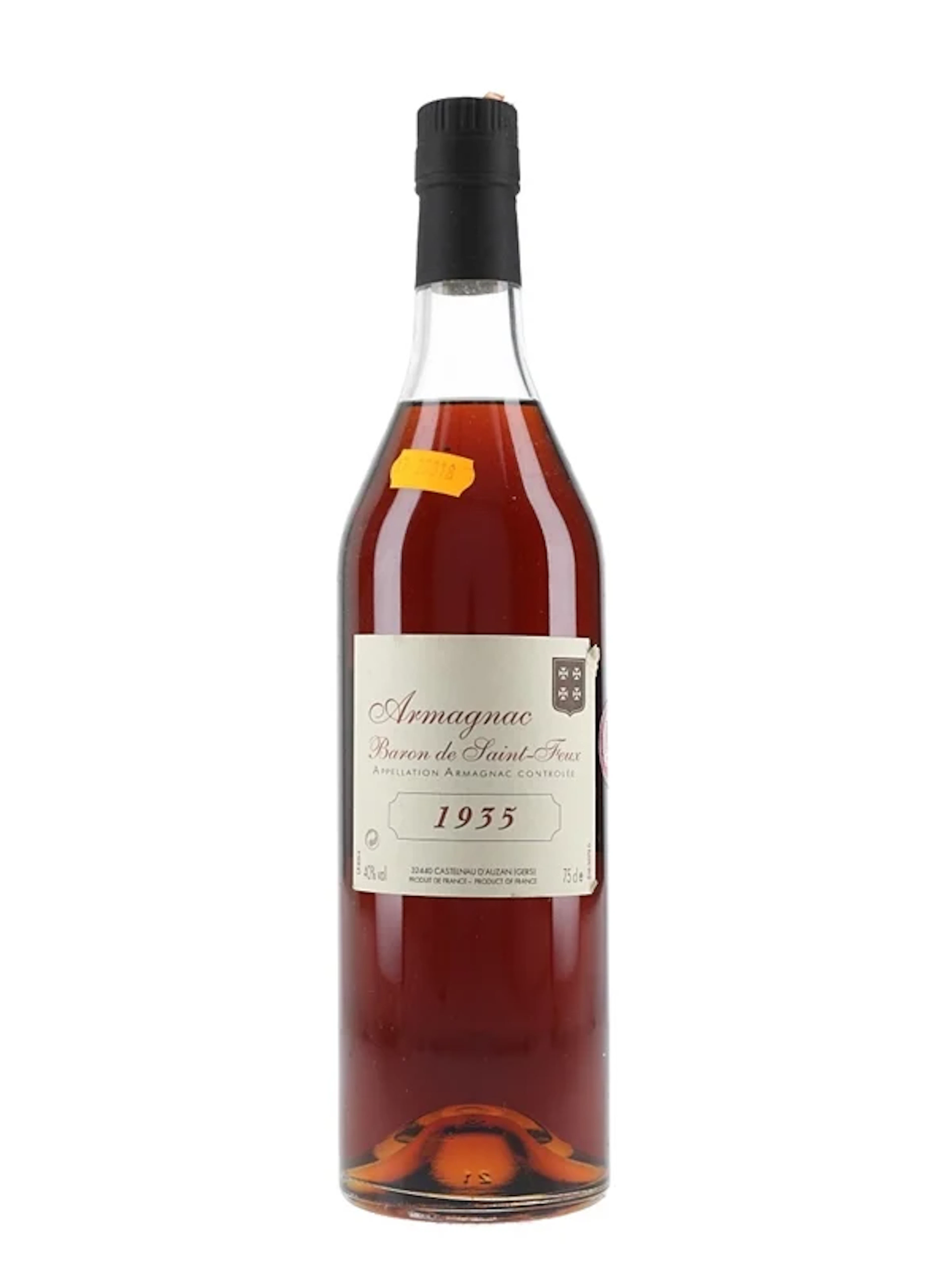 Baron de Saint-Feux 1935 Bas Armagnac Bottled 2007 75cl / 40%