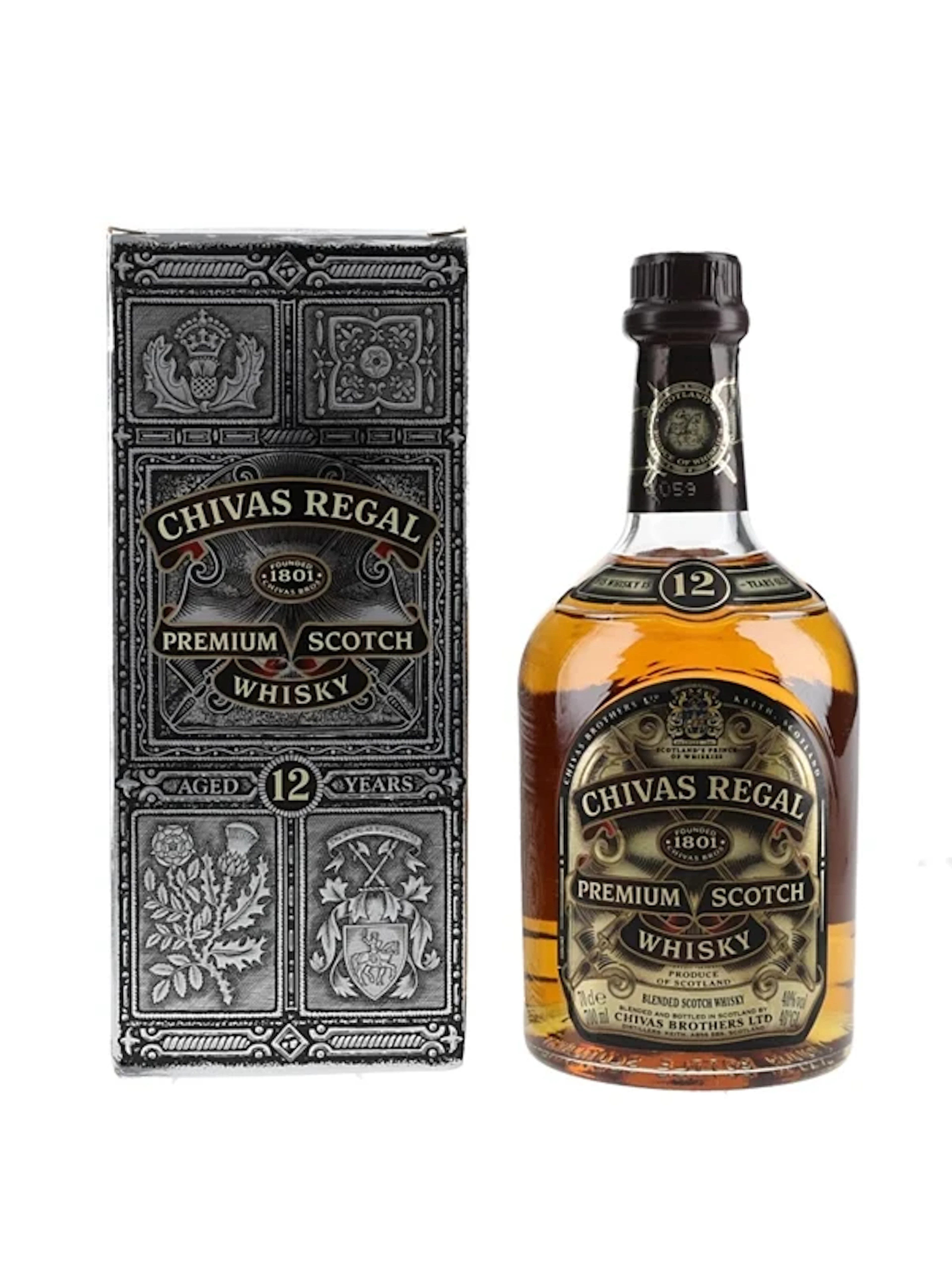 Chivas Regal 12 Year Old Bottled 1990s 70cl / 40%