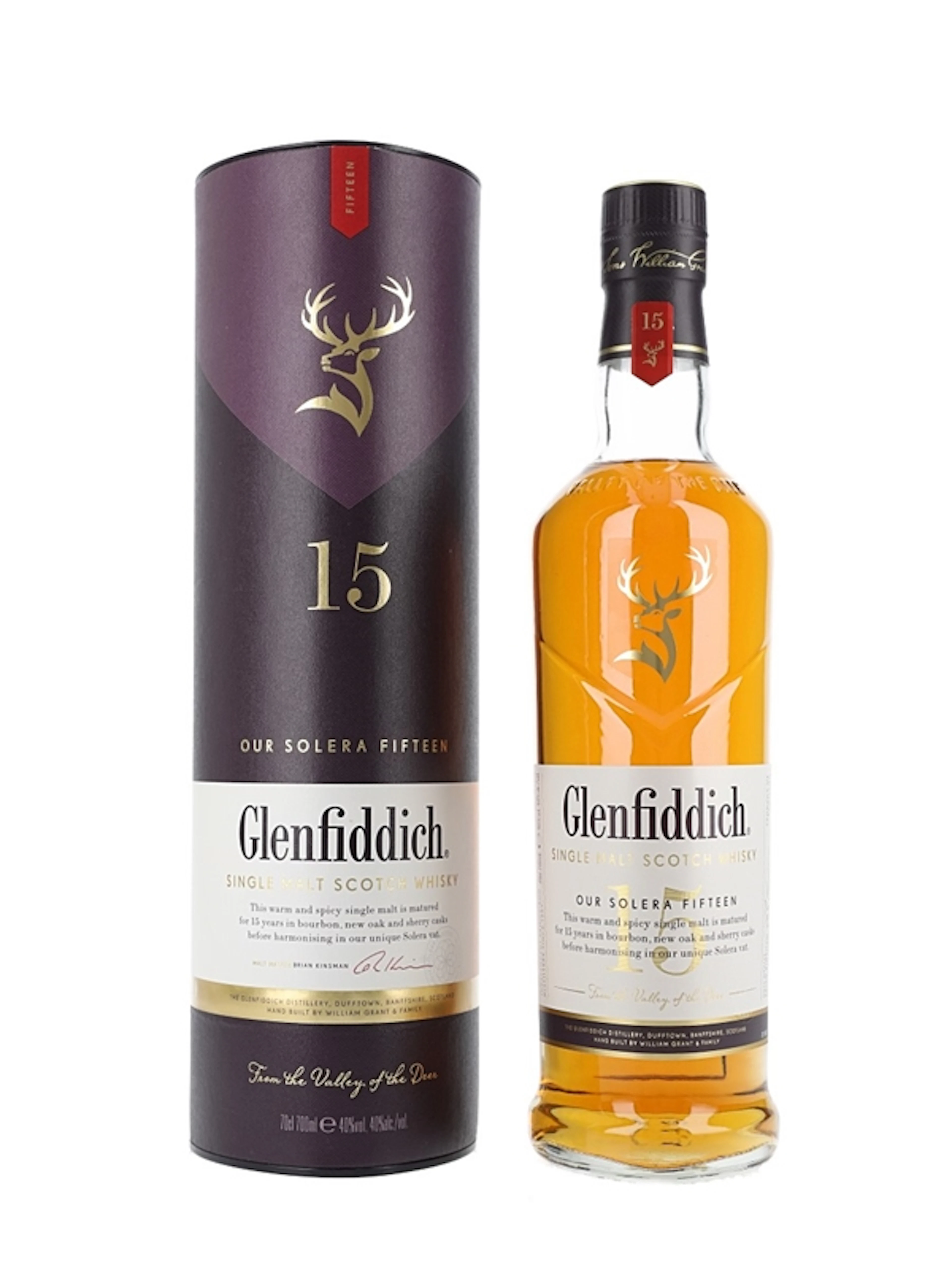 Glenfiddich 15 Year Old Our Solera Fiftee 70cl / 40%