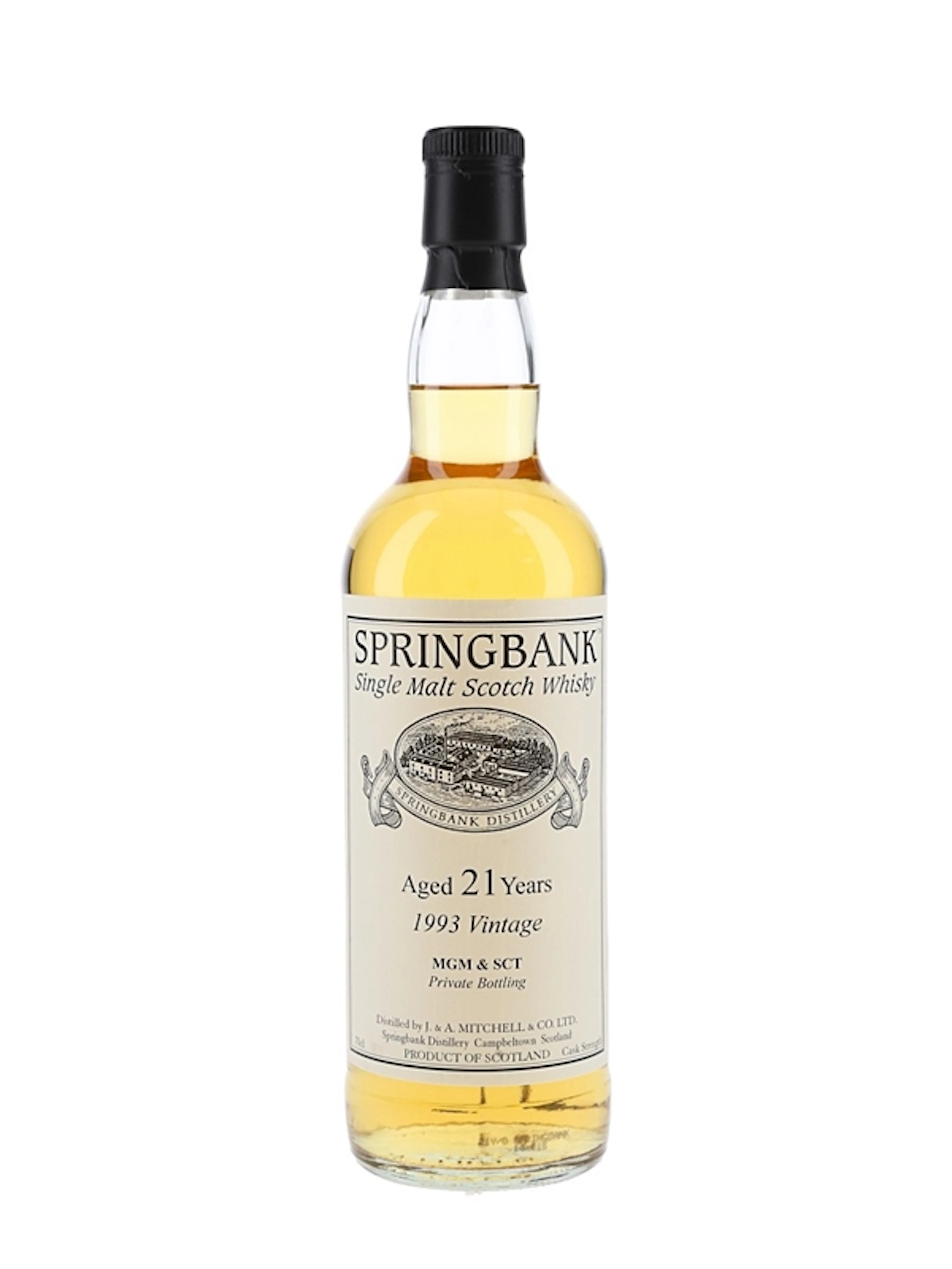 Springbank 1993 21 Year Old Bottled 2014 - Private Single Cask 70cl / 50%