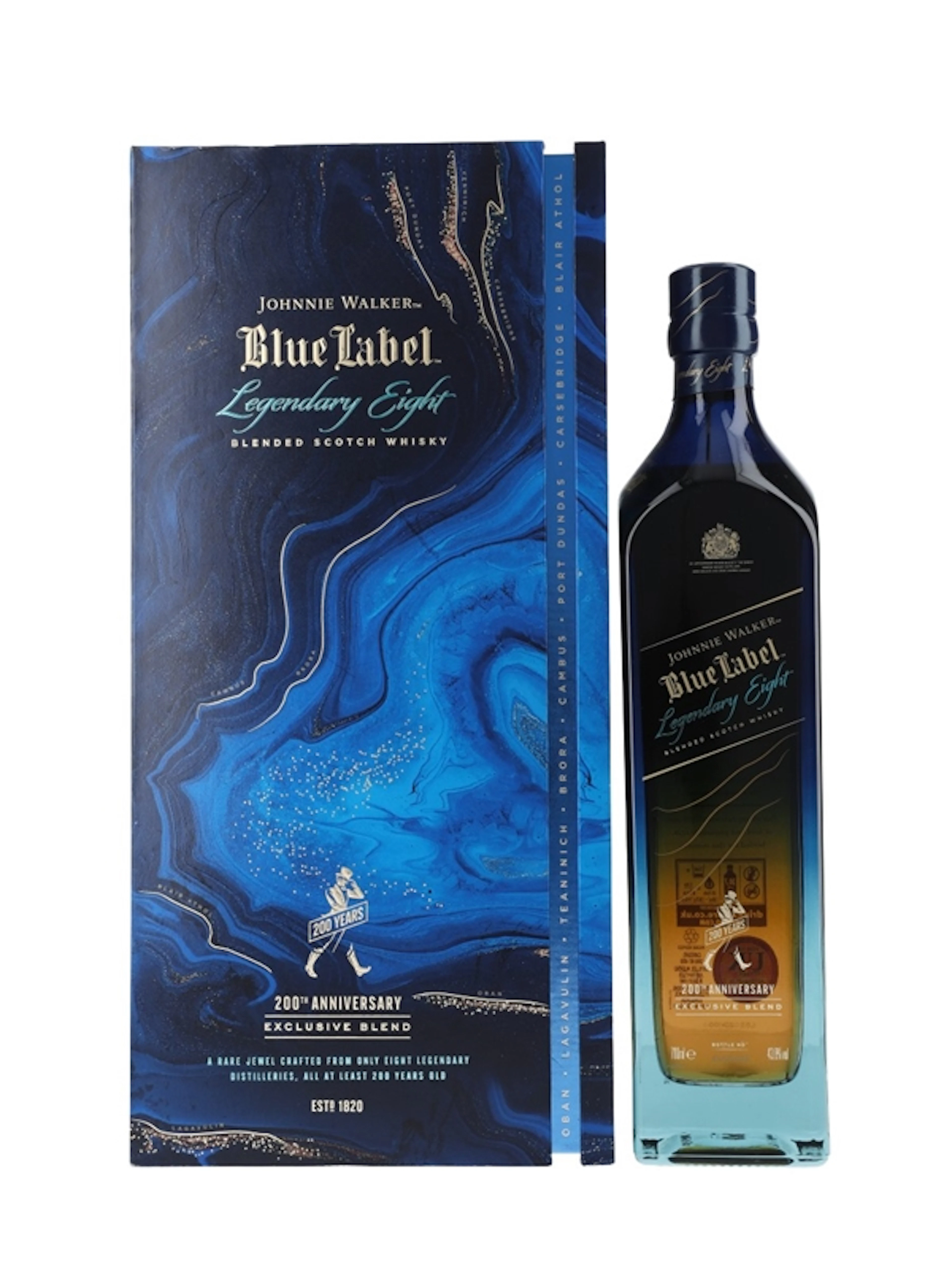 Johnnie Walker Blue Label Legendary Eight 200th Anniversary - Exclusive