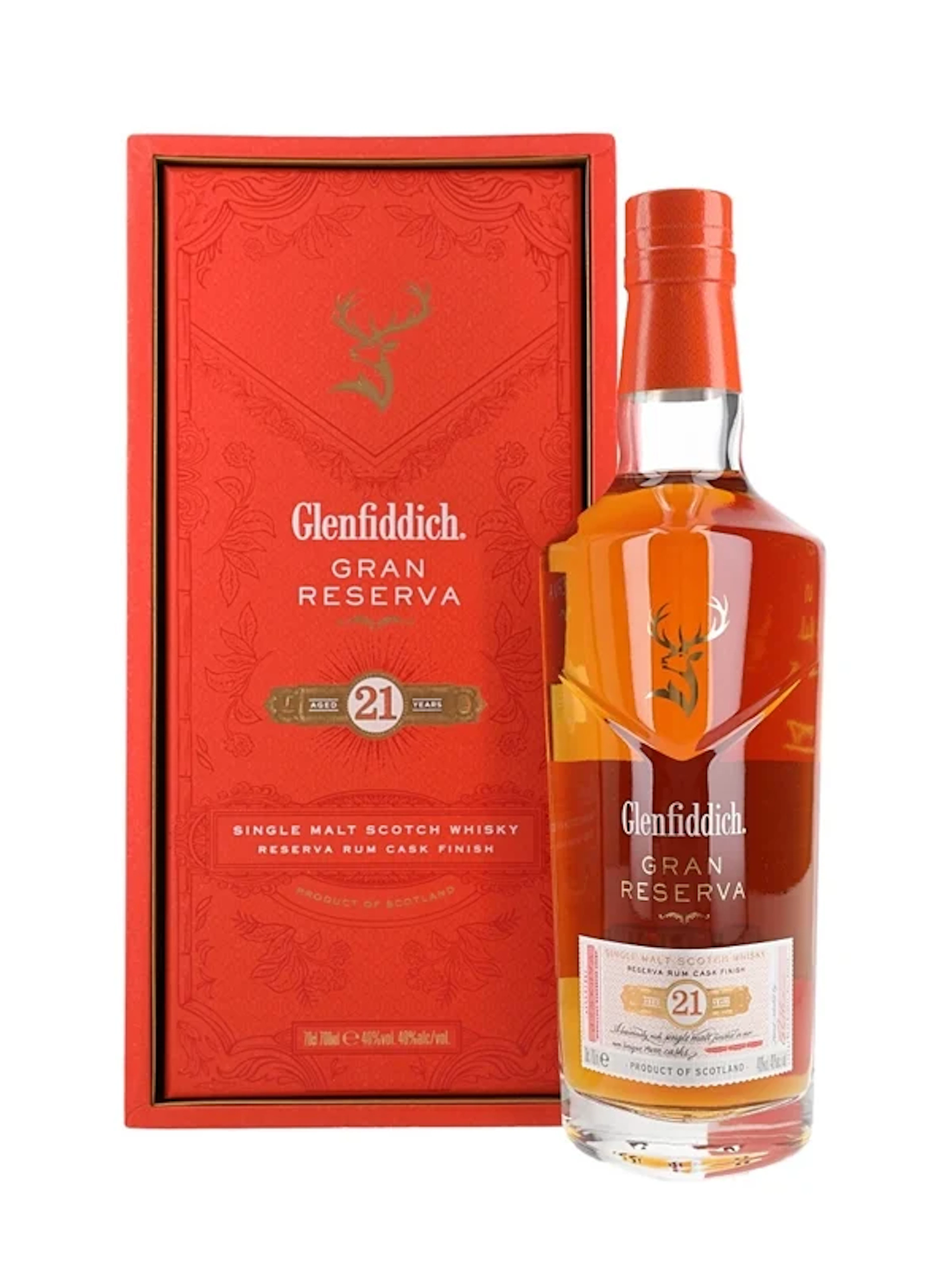 Glenfiddich 21 Year Old Gran Reserva Rum Cask Finish 70cl / 40%