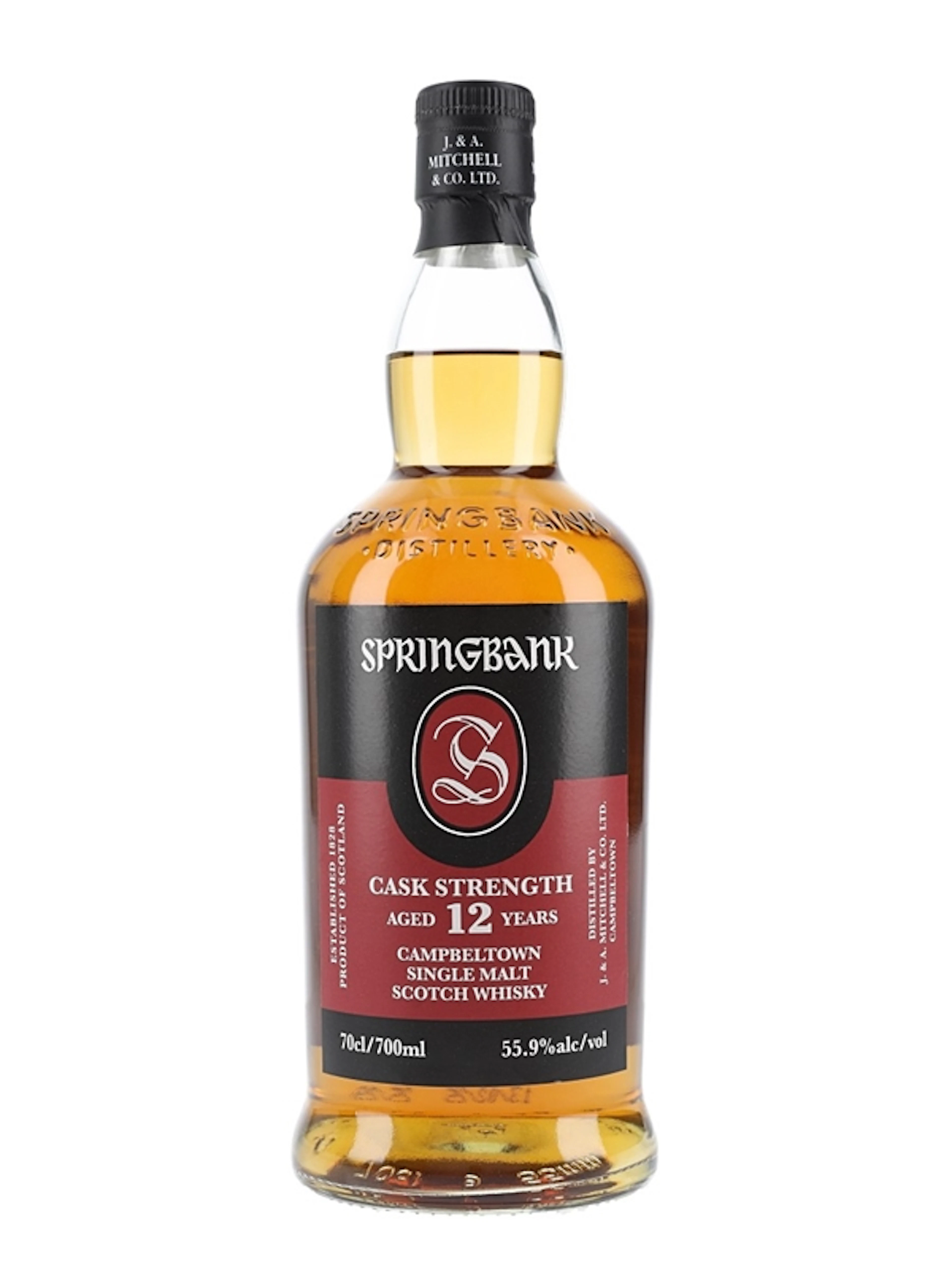 Springbank 12 Year Old Cask Strength Bottled 2025 70cl / 55.9%