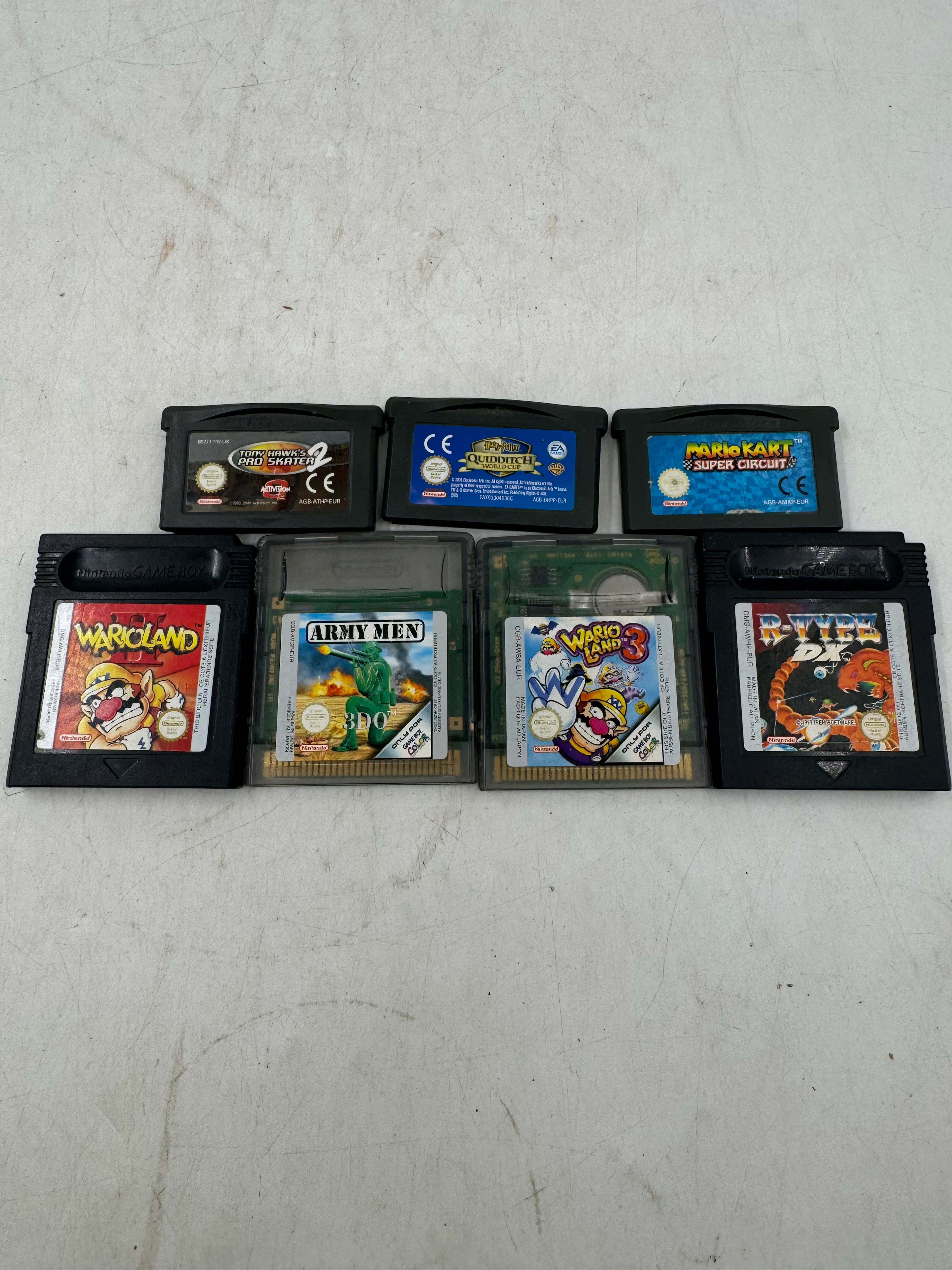 7 stk Nintendospill