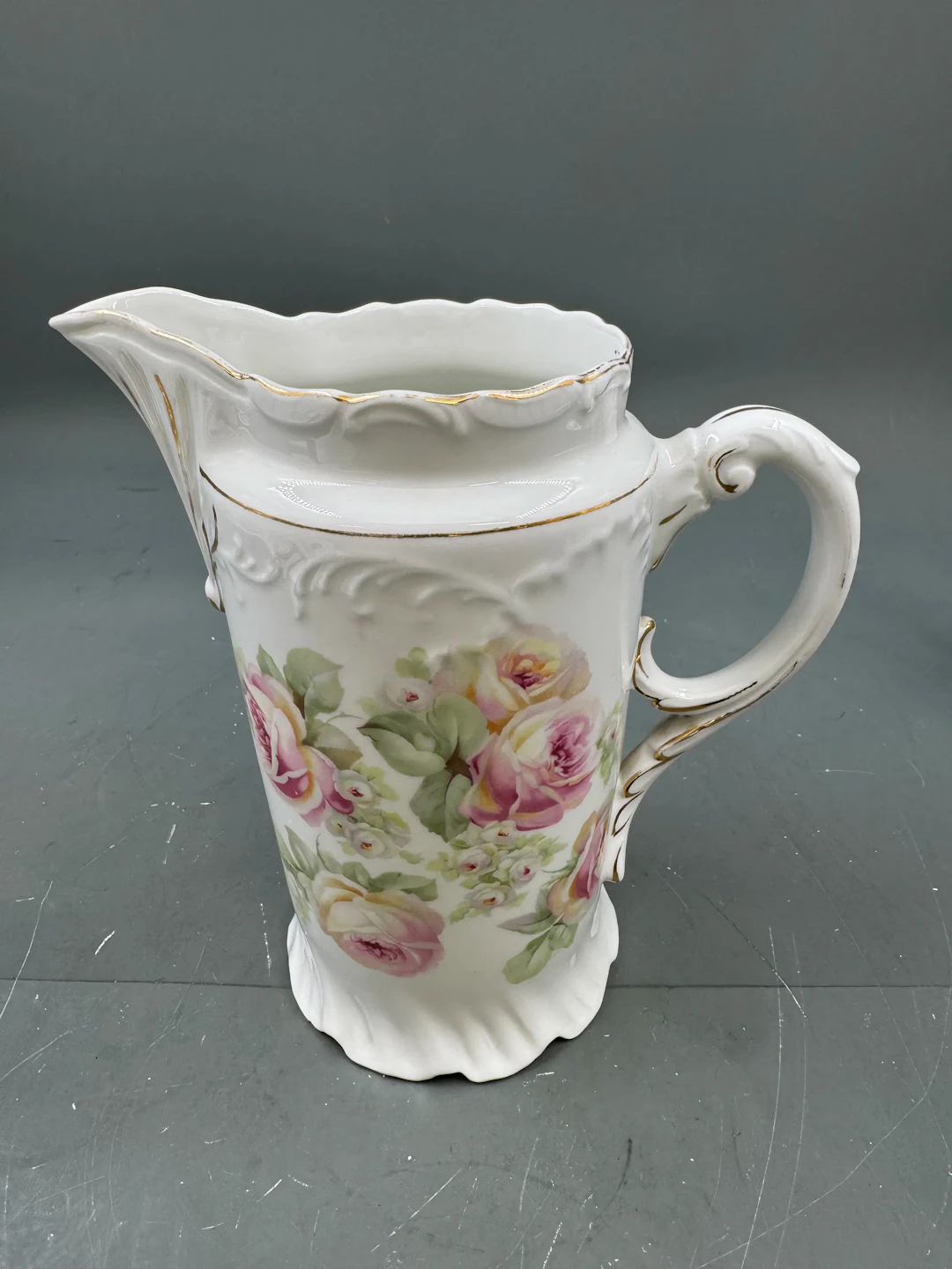 PP- Mugge med svak rosa dekor