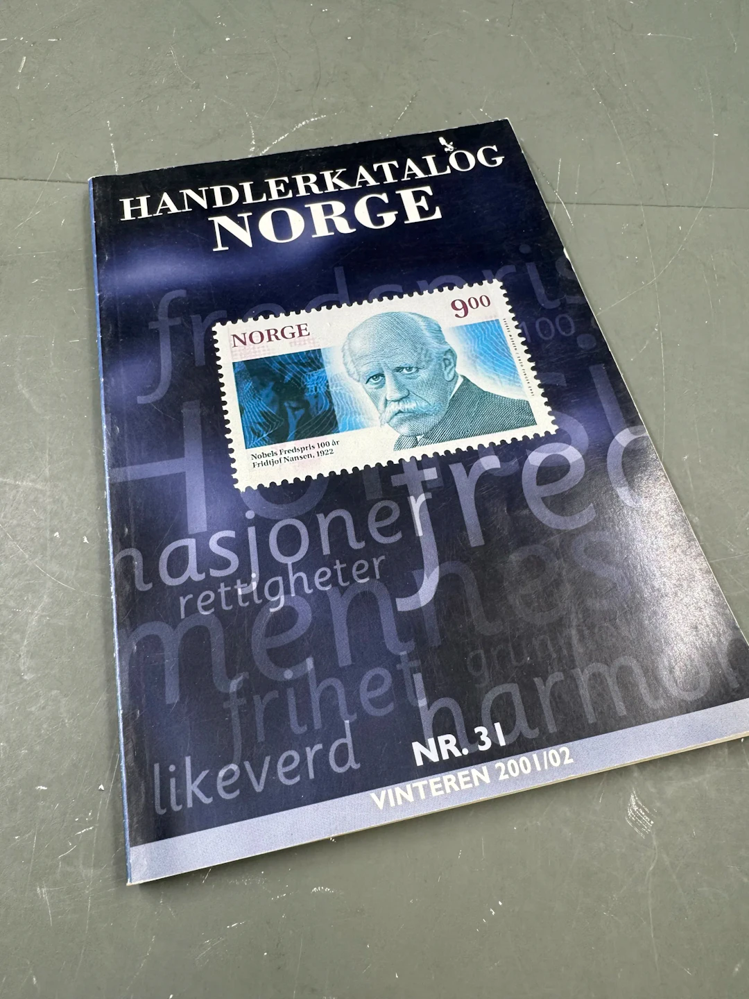 Bok Handelskatalog Norge nr 31 viteren 2001/02