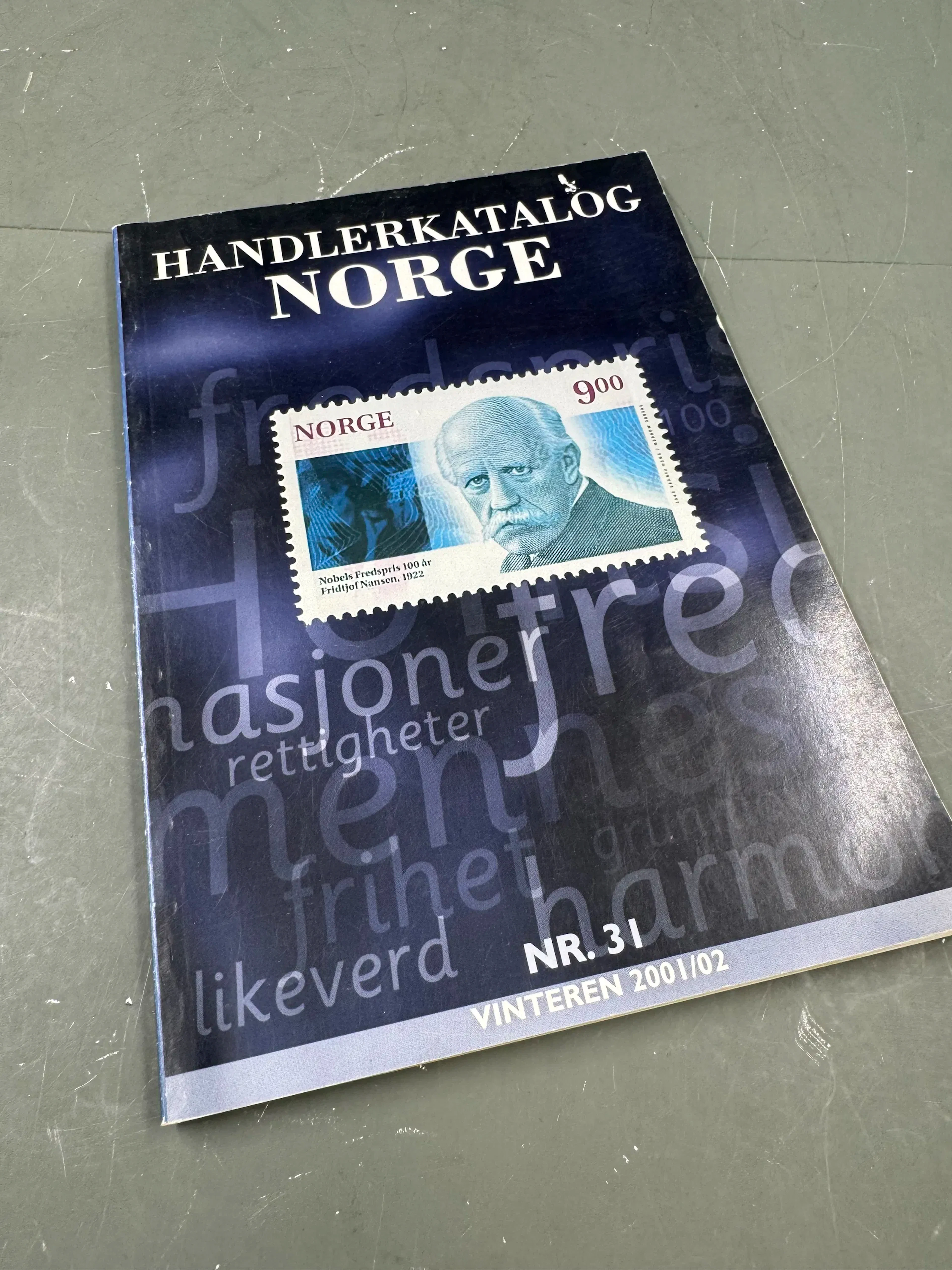 Bok Handelskatalog Norge nr 31 viteren 2001/02
