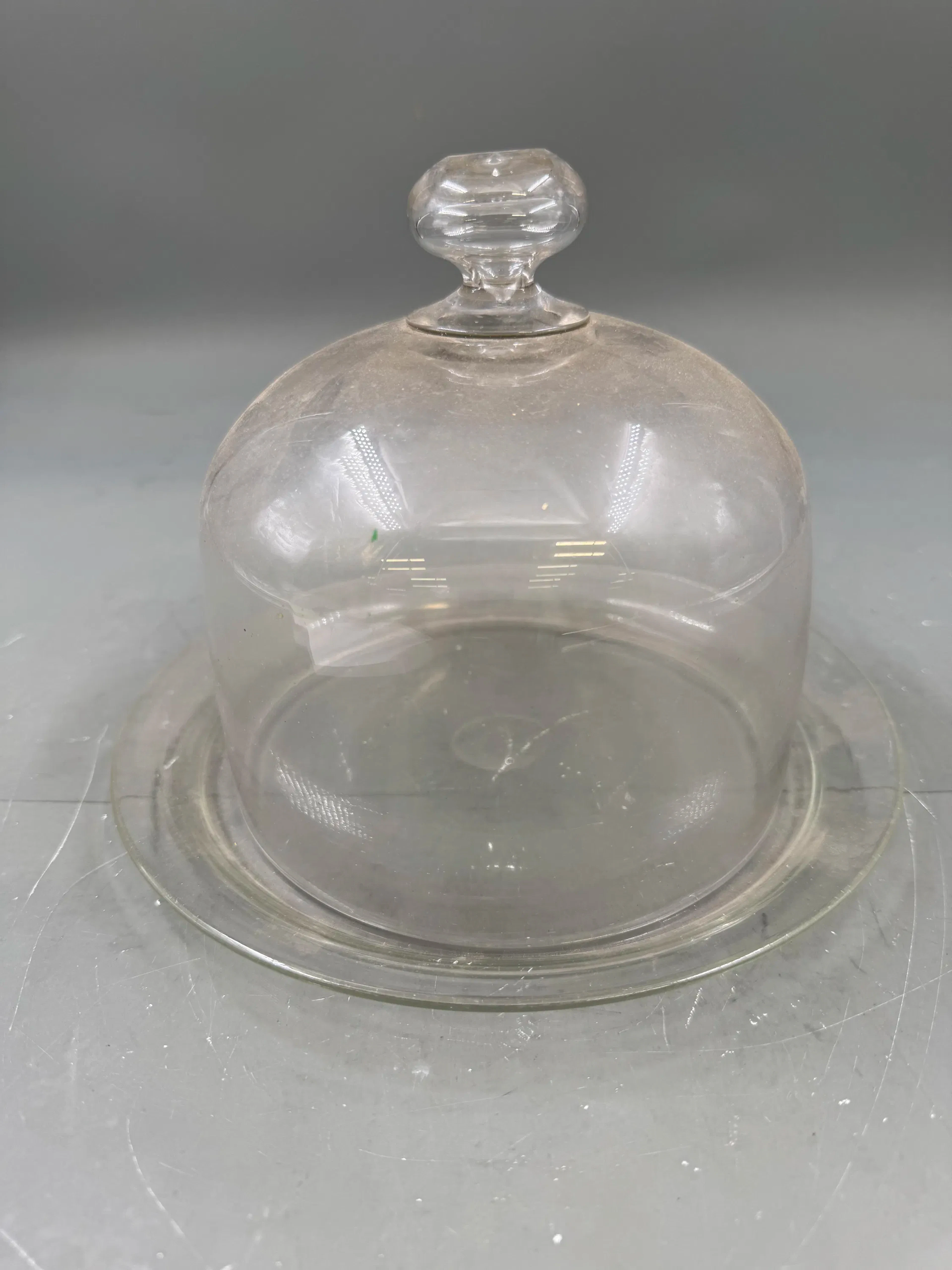 Klassisk Osteklokke i klart glass
