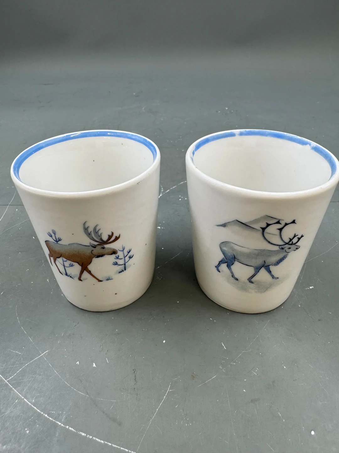 PP- 2 stk beger / melkeglass