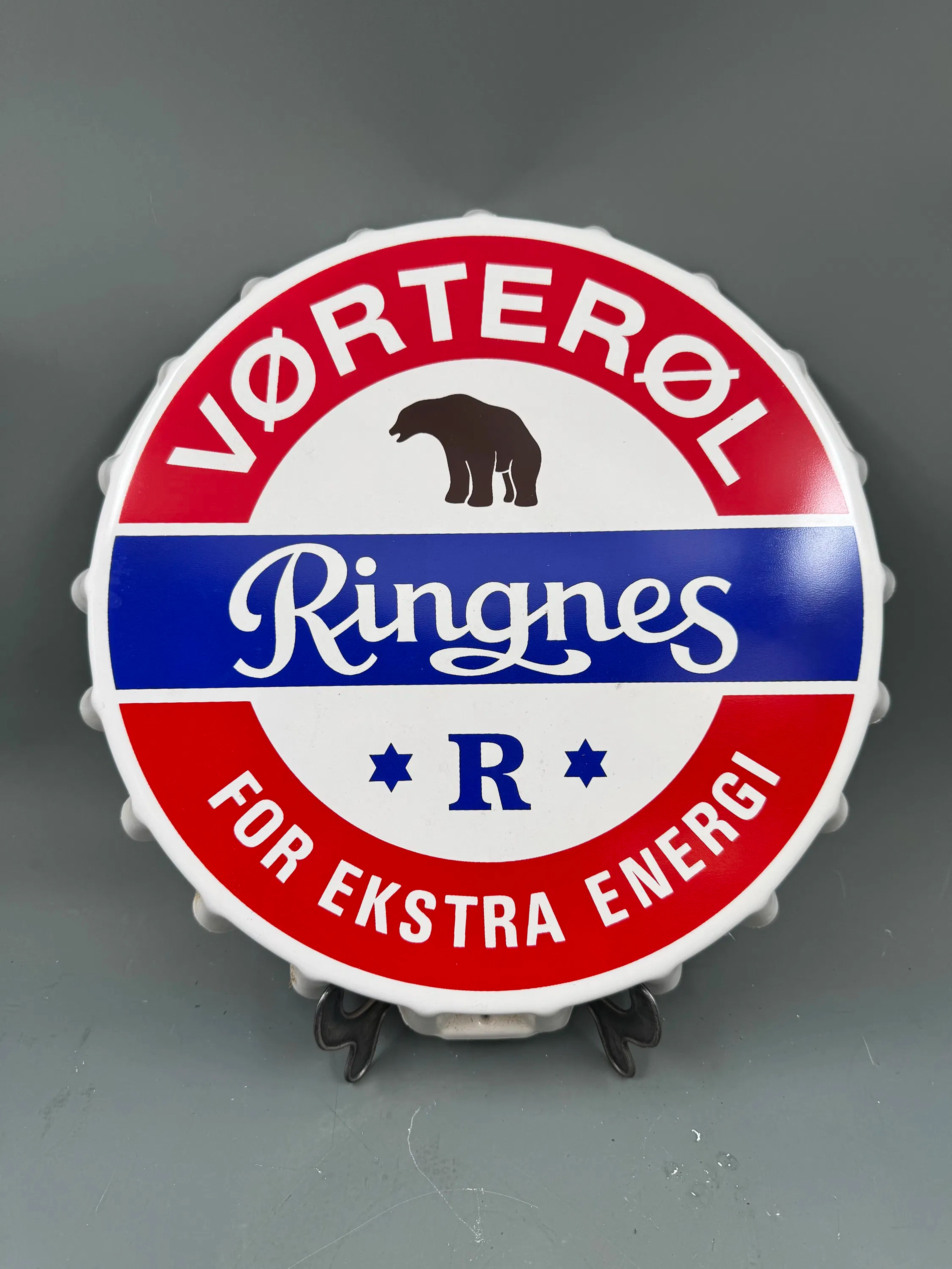 Ringnes kork skilt 50/ 60 tallet