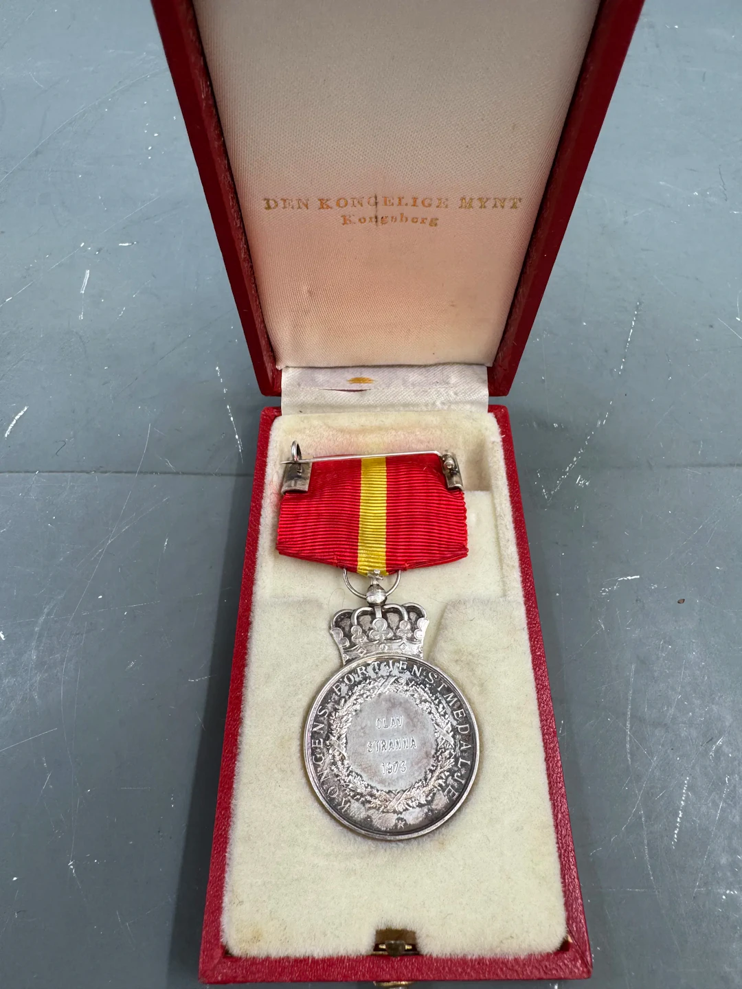 Norges Fortjenstemedalje 1973