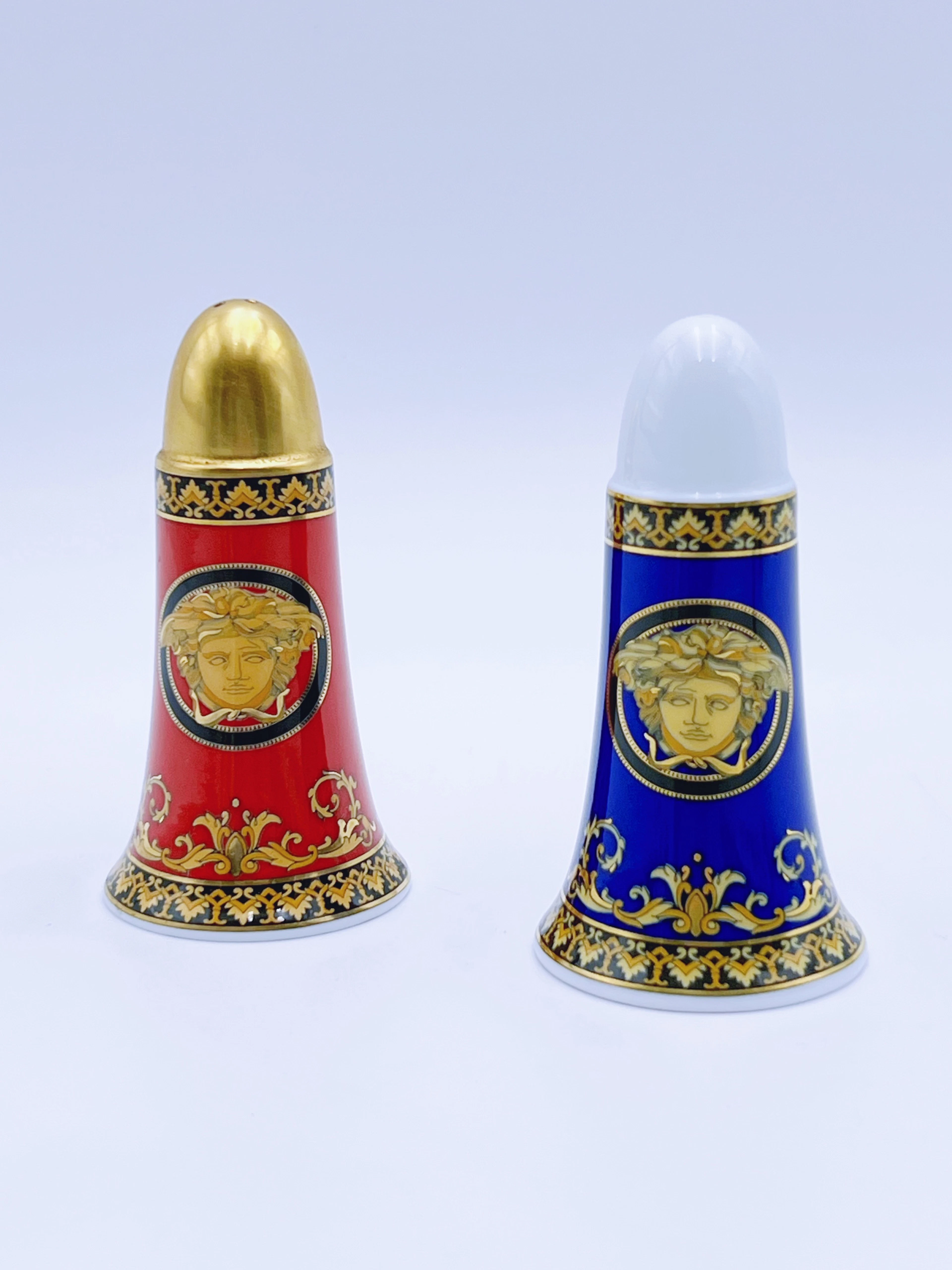 Rosenthal "Versace Medusa" Salt-og pepperbøsse