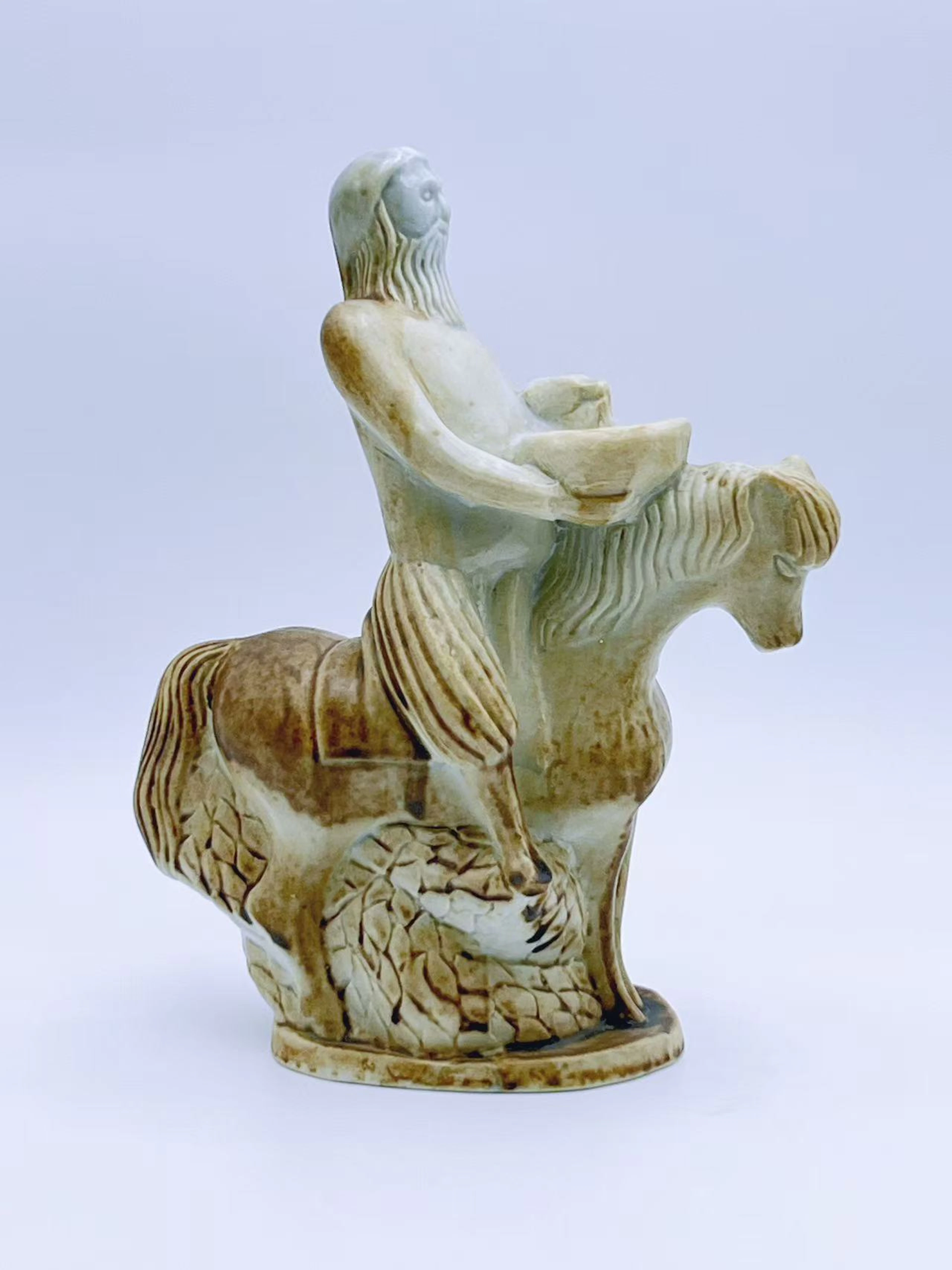 "Hesterytter" Figur i porselen
