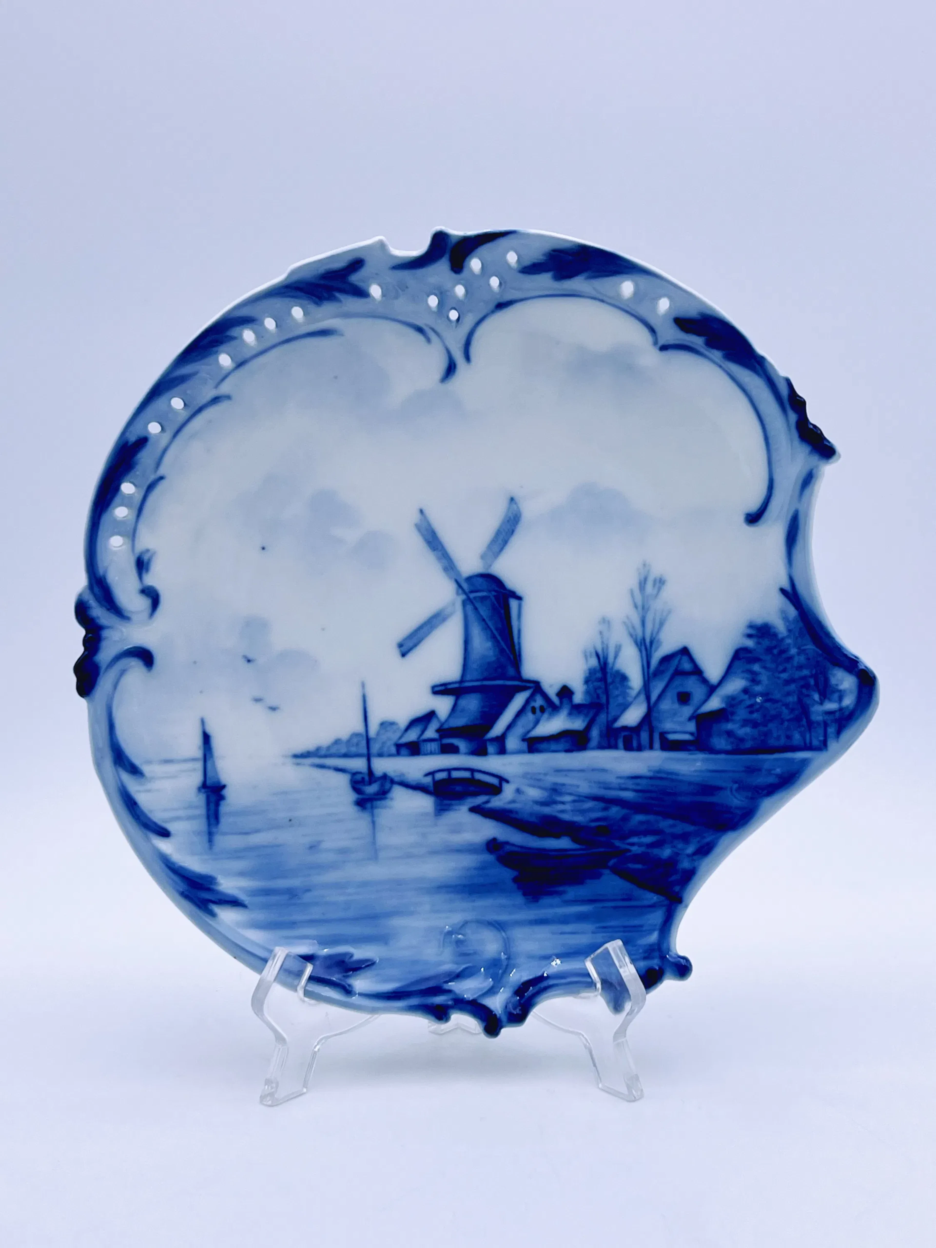 Rosenthal "Delft Sanssouci" Håndmalt Prydfat