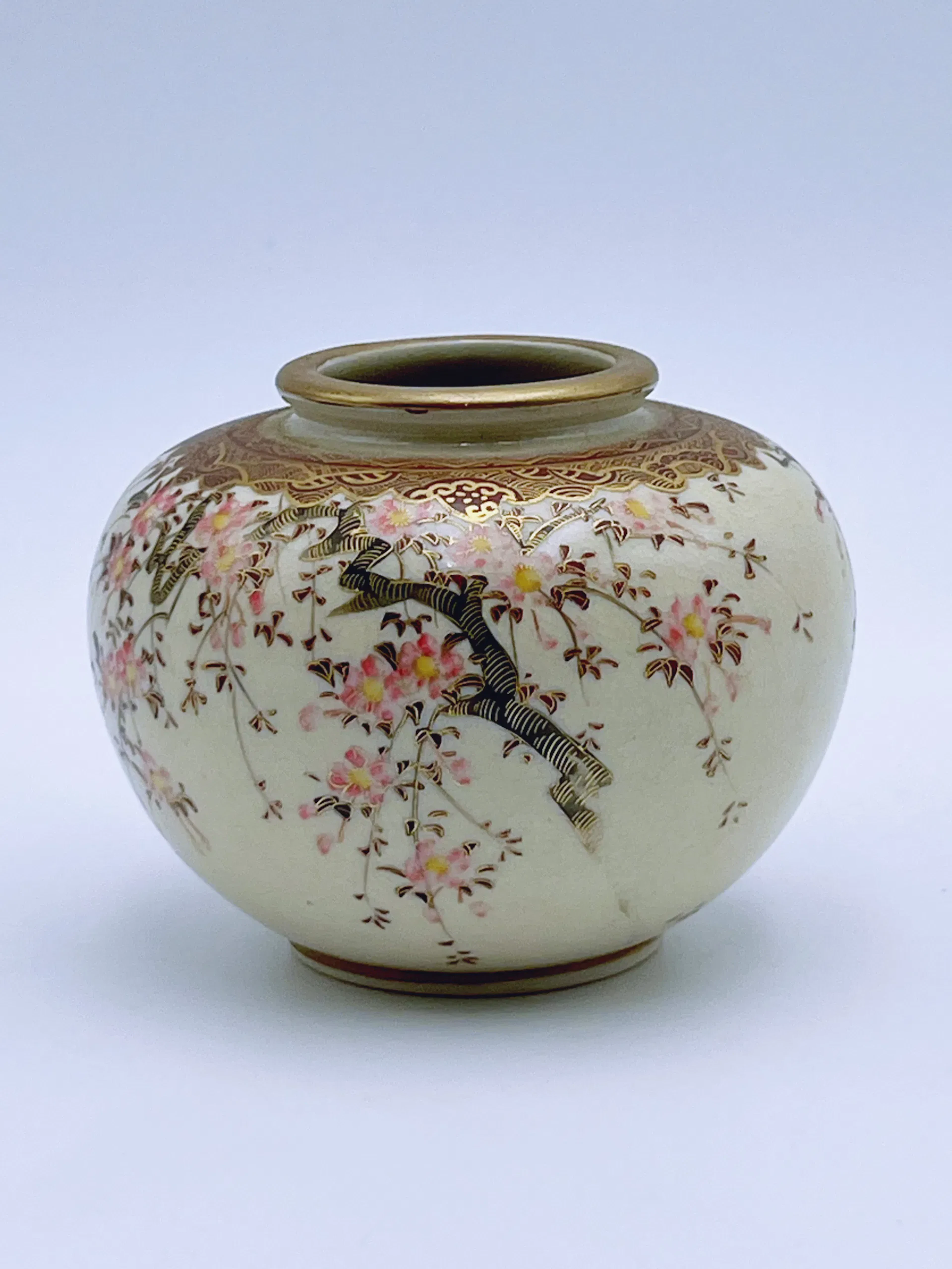 Japansk Nikko Satsuma Vase