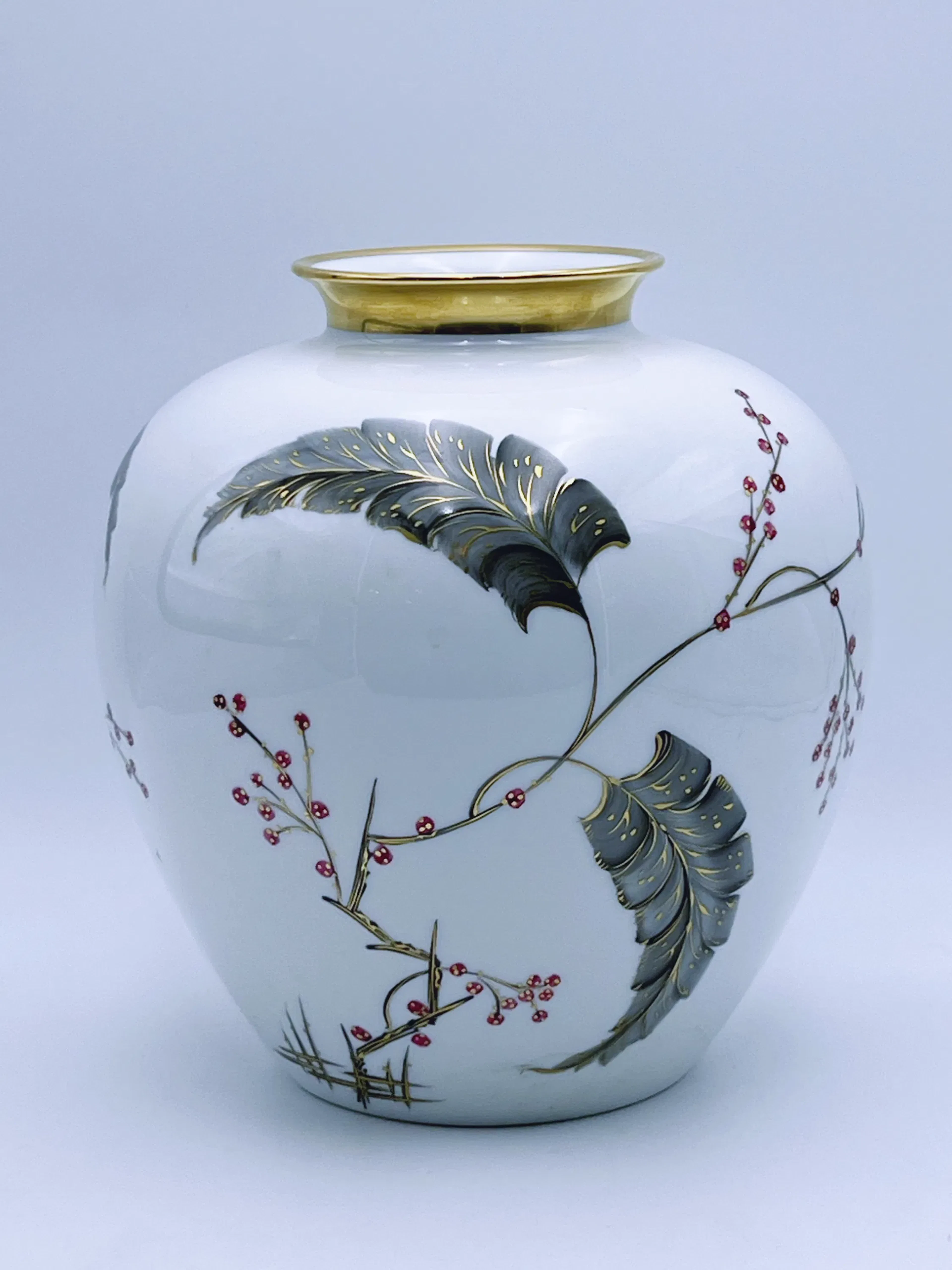 Rosenthal Vase Håndmalt, dekor 1334