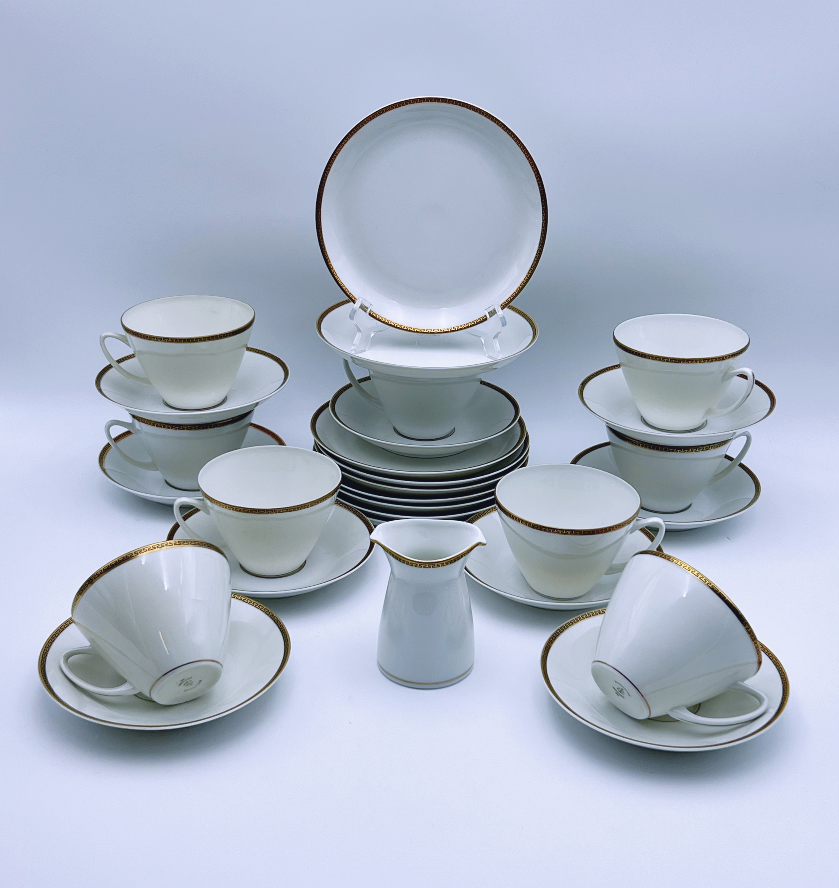PP- kaffeservise til 9 personer fra ca 1960 tallet