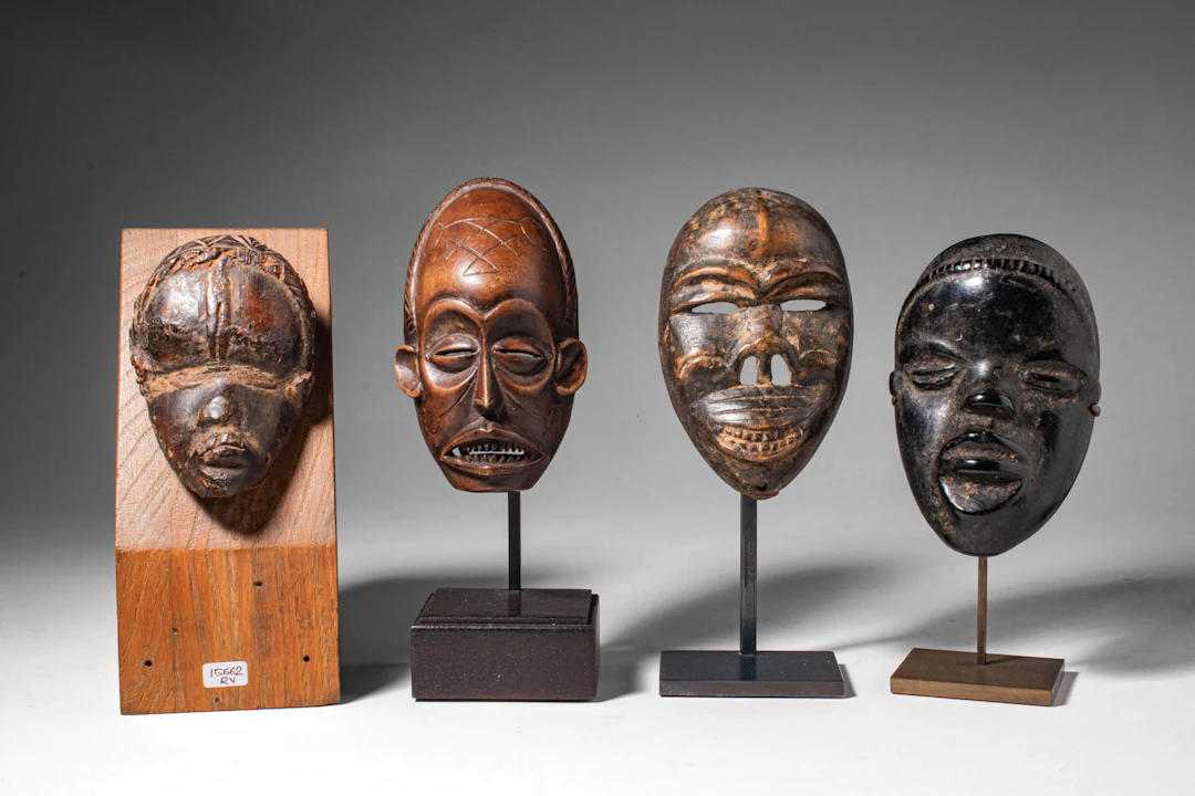 GROUP OF DAN PASSPORT MASKS
