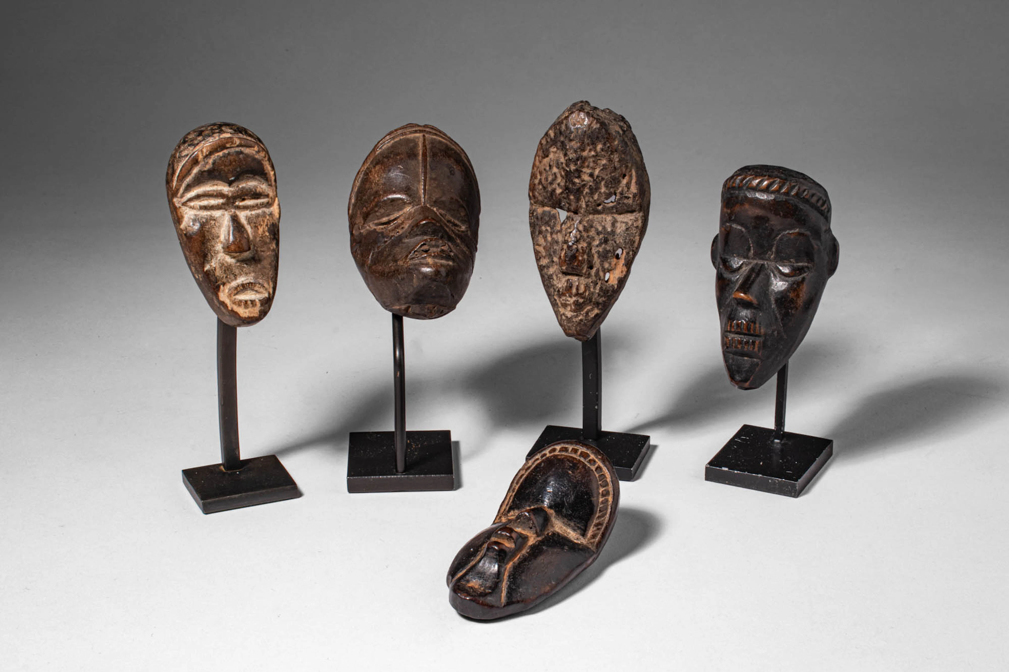 GROUP OF DAN PASSPORT MASKS