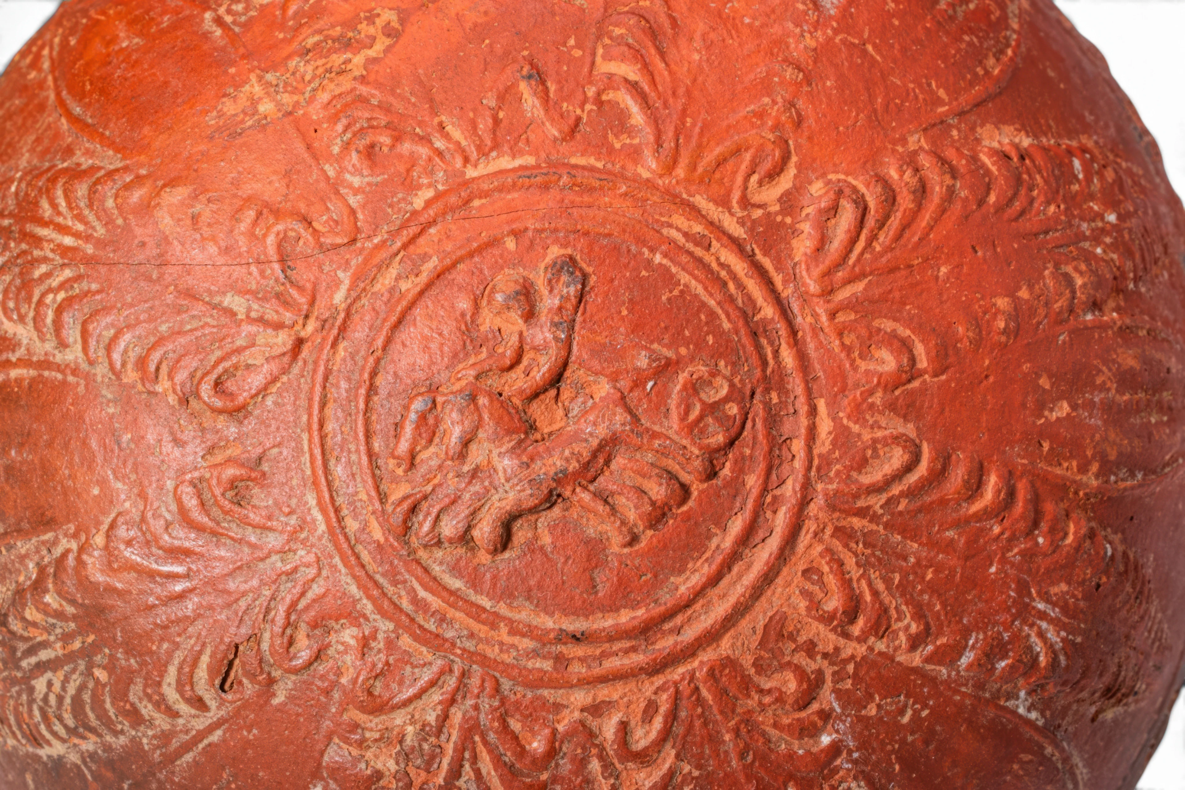 MEGARIAN WARE BOWL WITH NIKE DRIVING A BIGA