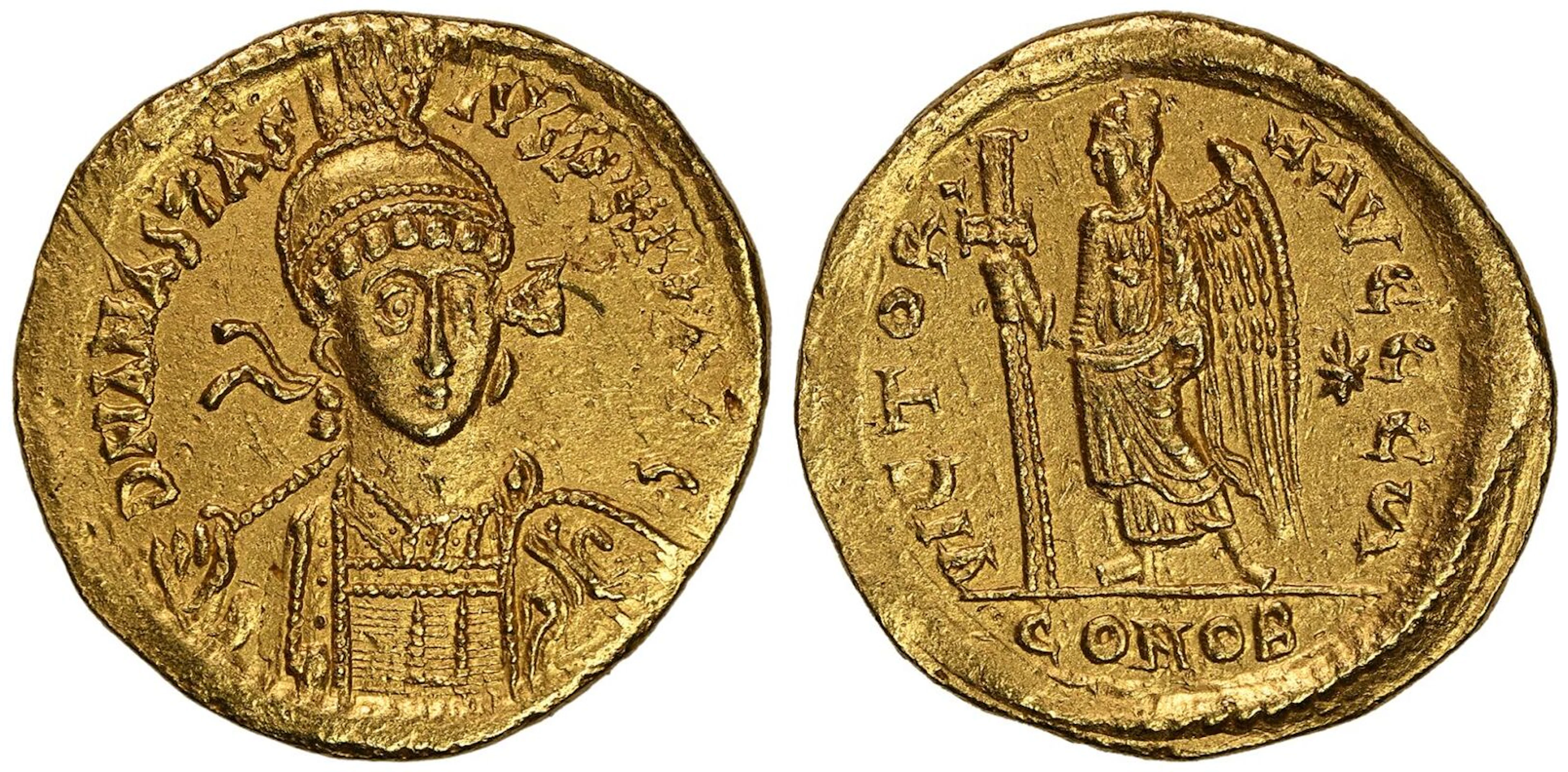 Anastasius I AV Solidus