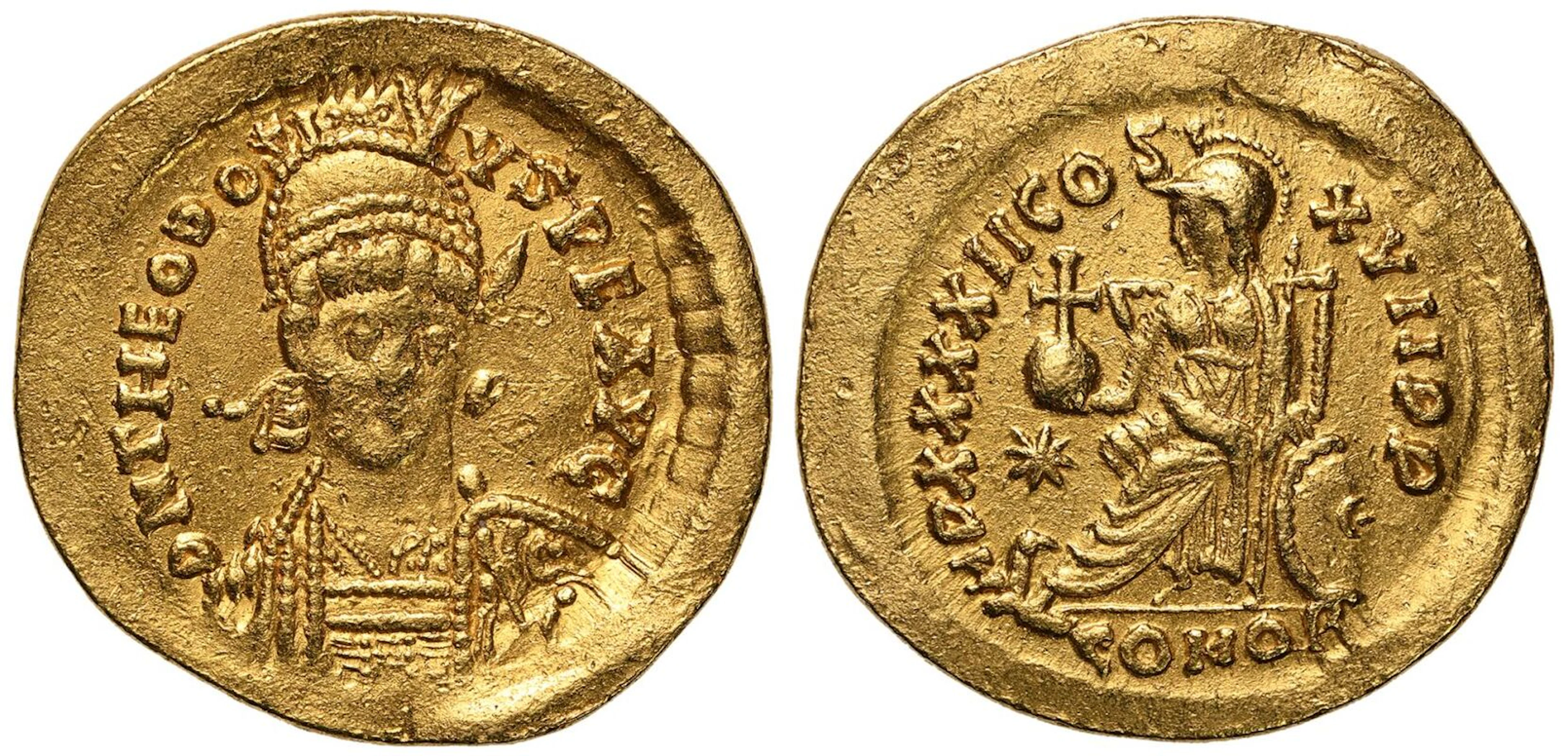 Theodosius II AV Solidus