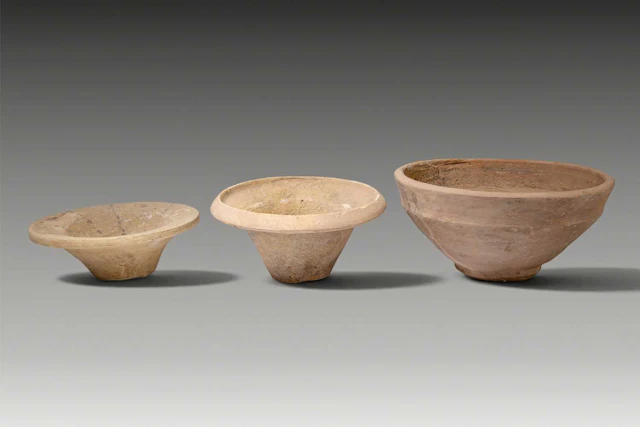 COLLECTION OF ROMANO-EGYPTIAN TERRACOTTA BOWLS