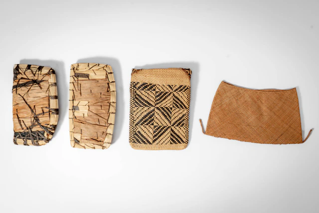 GROUP OF MANGBETU NEGBE AND YAP ISLAND BAG