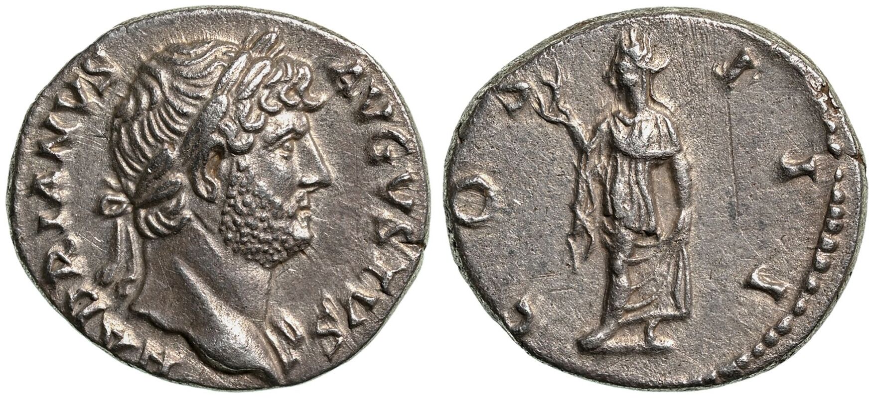 Hadrian AR Denarius