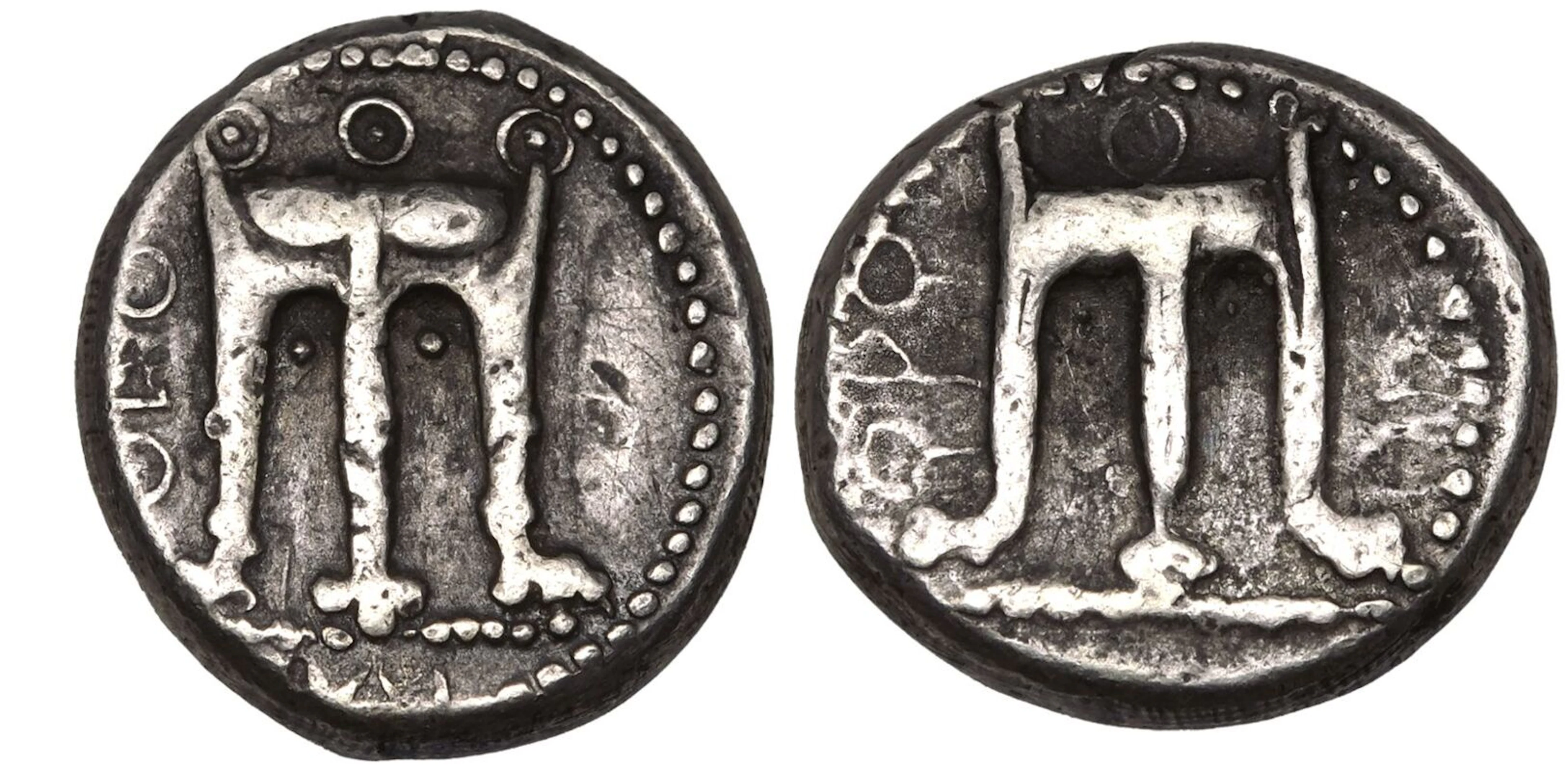 Magna Graecia: Bruttium, Kroton circa 430-420 BC AR Nomos Very Fine;