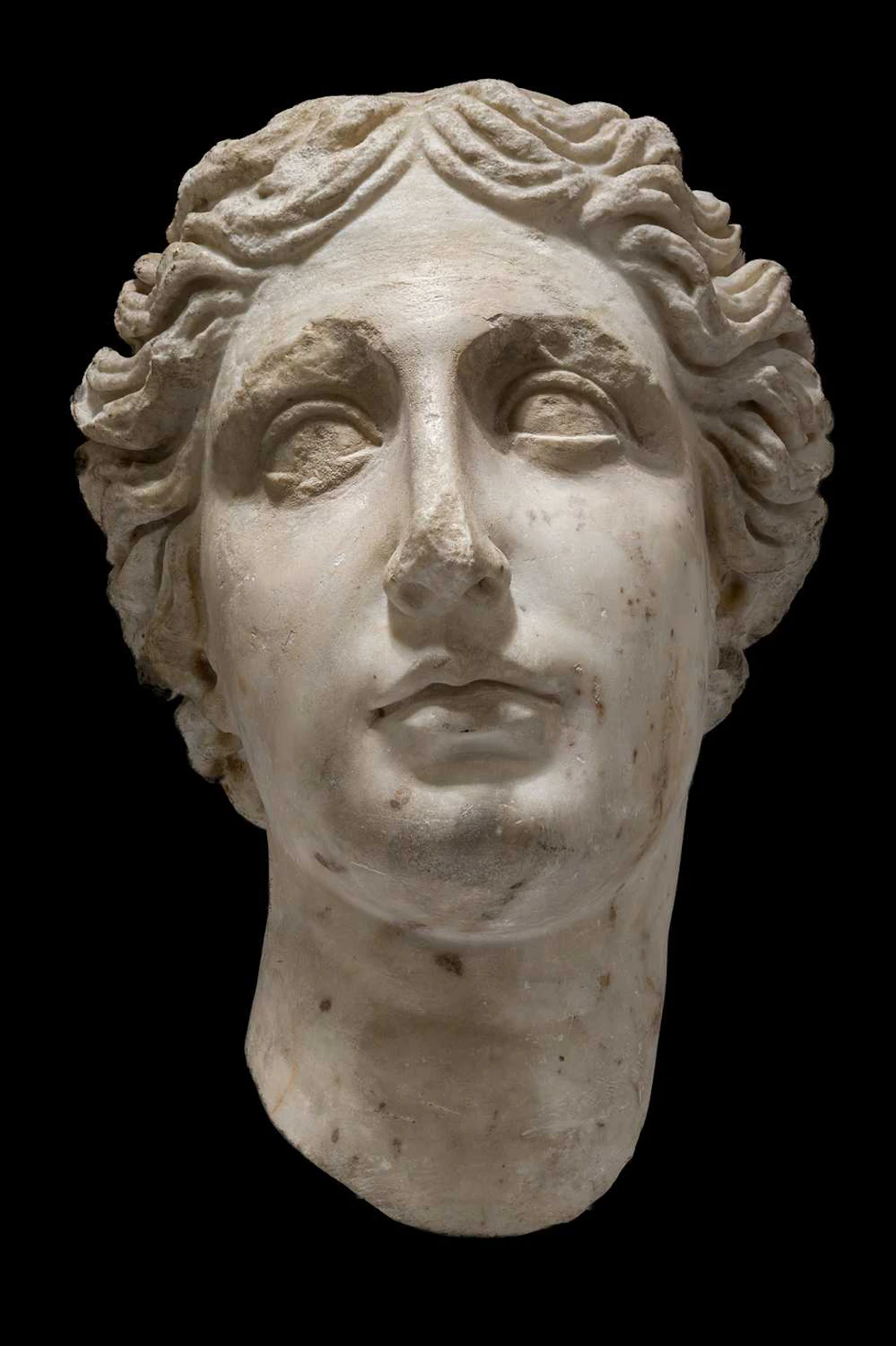 SUPERB ROMAN MARBLE HEAD OF VENUS "MILO" TYPE