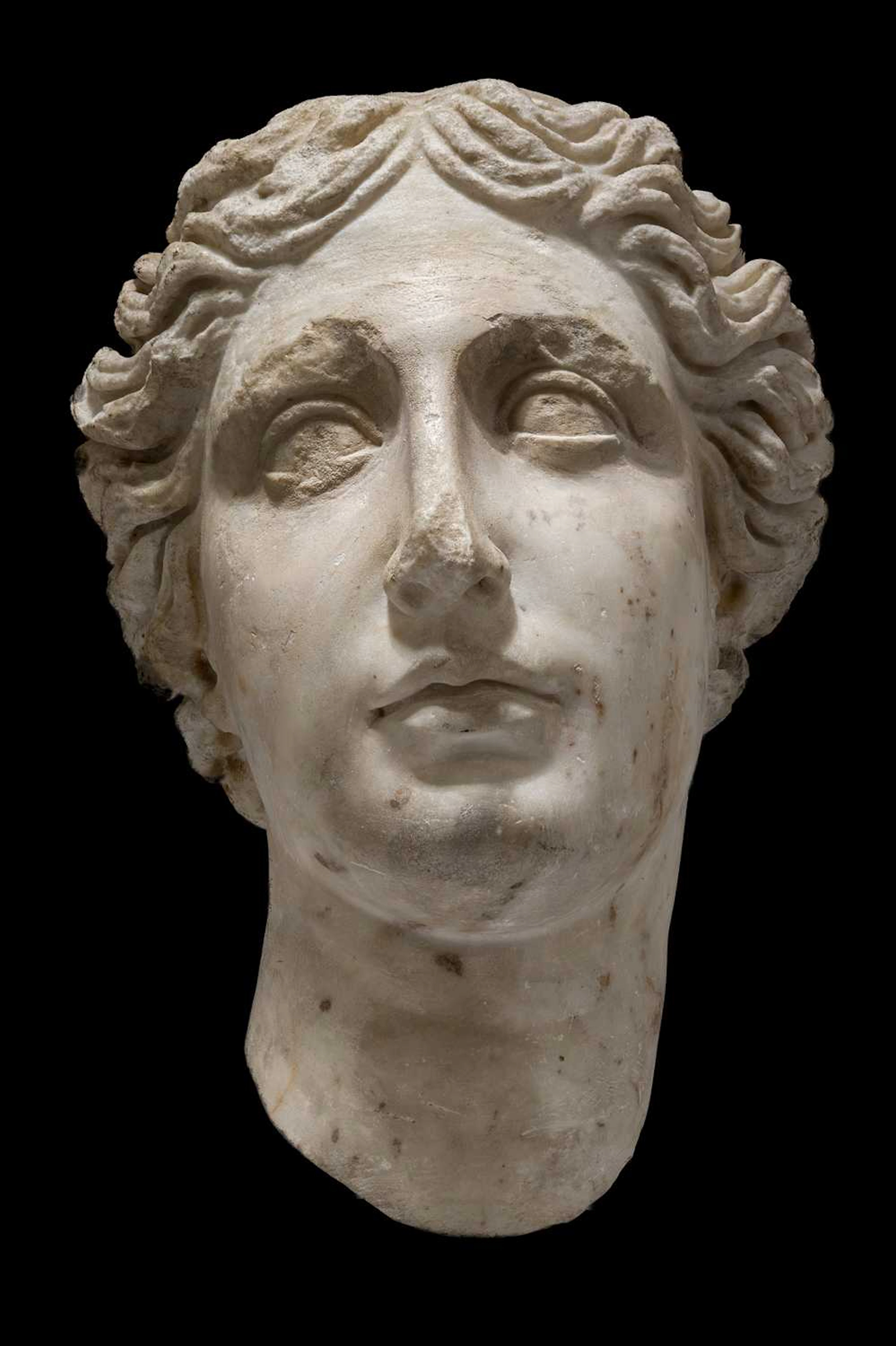 SUPERB ROMAN MARBLE HEAD OF VENUS "MILO" TYPE