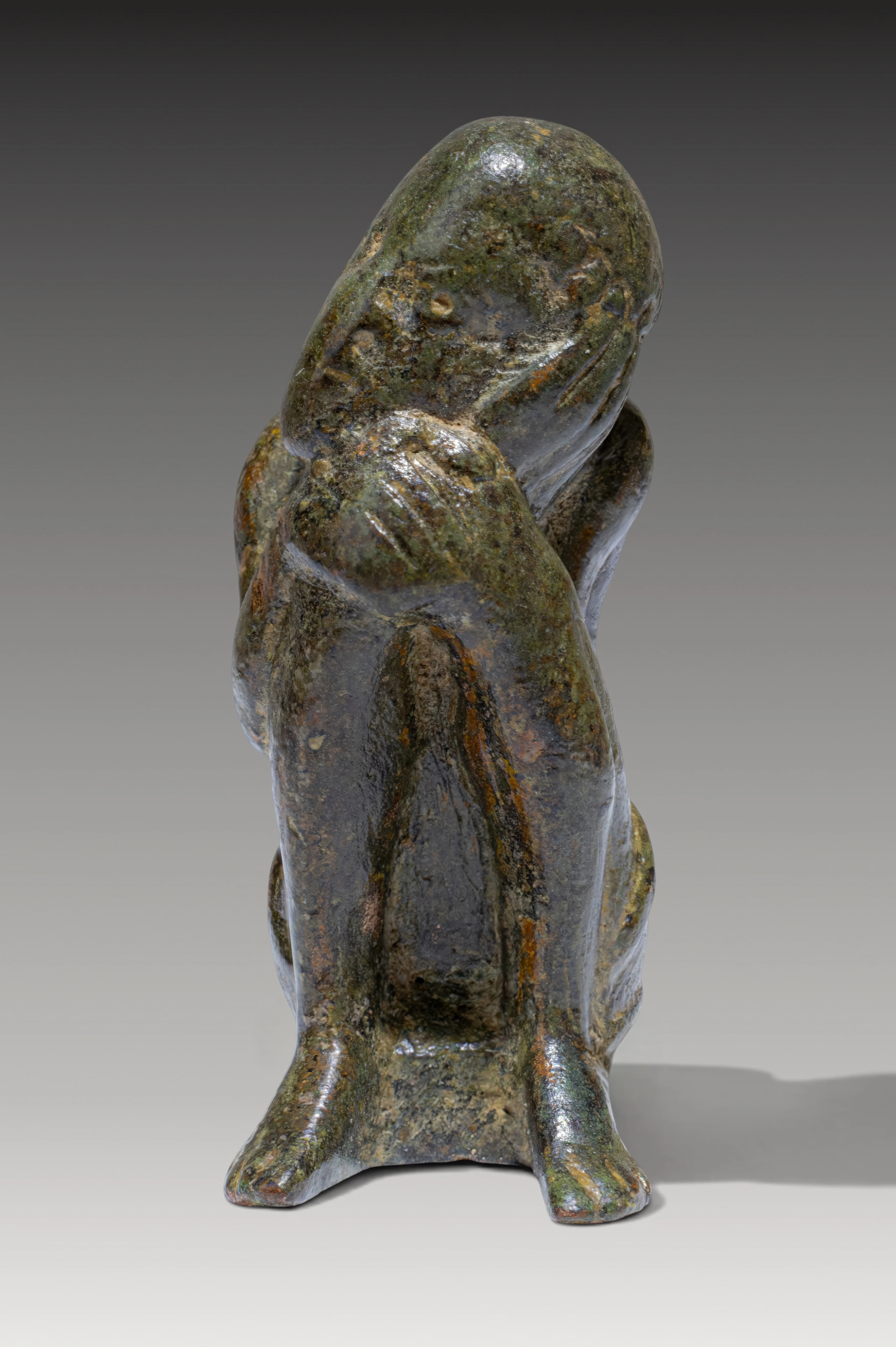 CELTIC BRONZE CAPTIVE FIGURINE