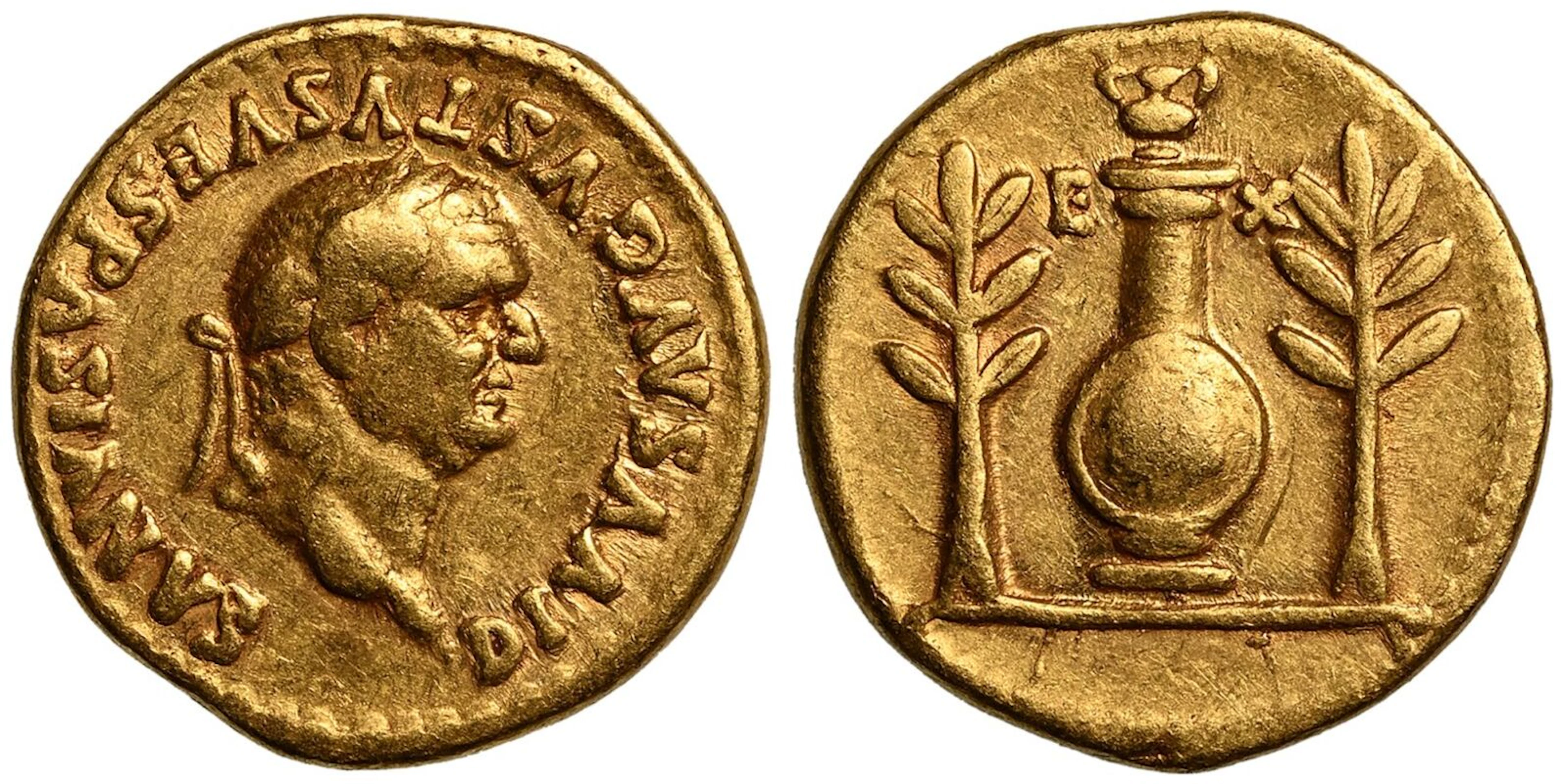 Divus Vespasian AV Aureus
