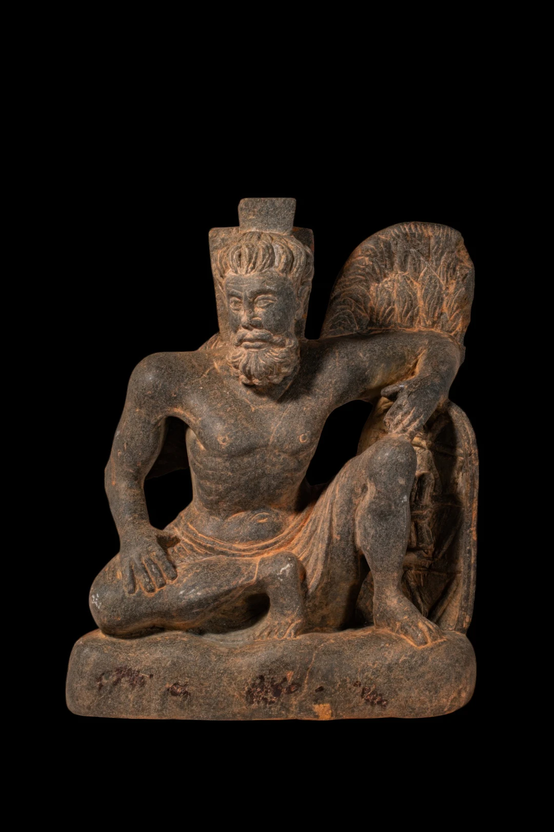 GANDHARAN STONE FIGURE OF ATLAS