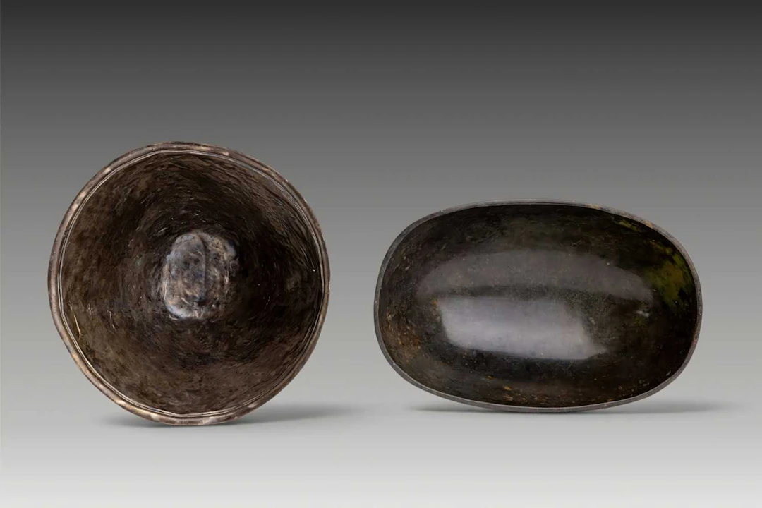 PAIR OF SASANIAN SILVER BOWLS