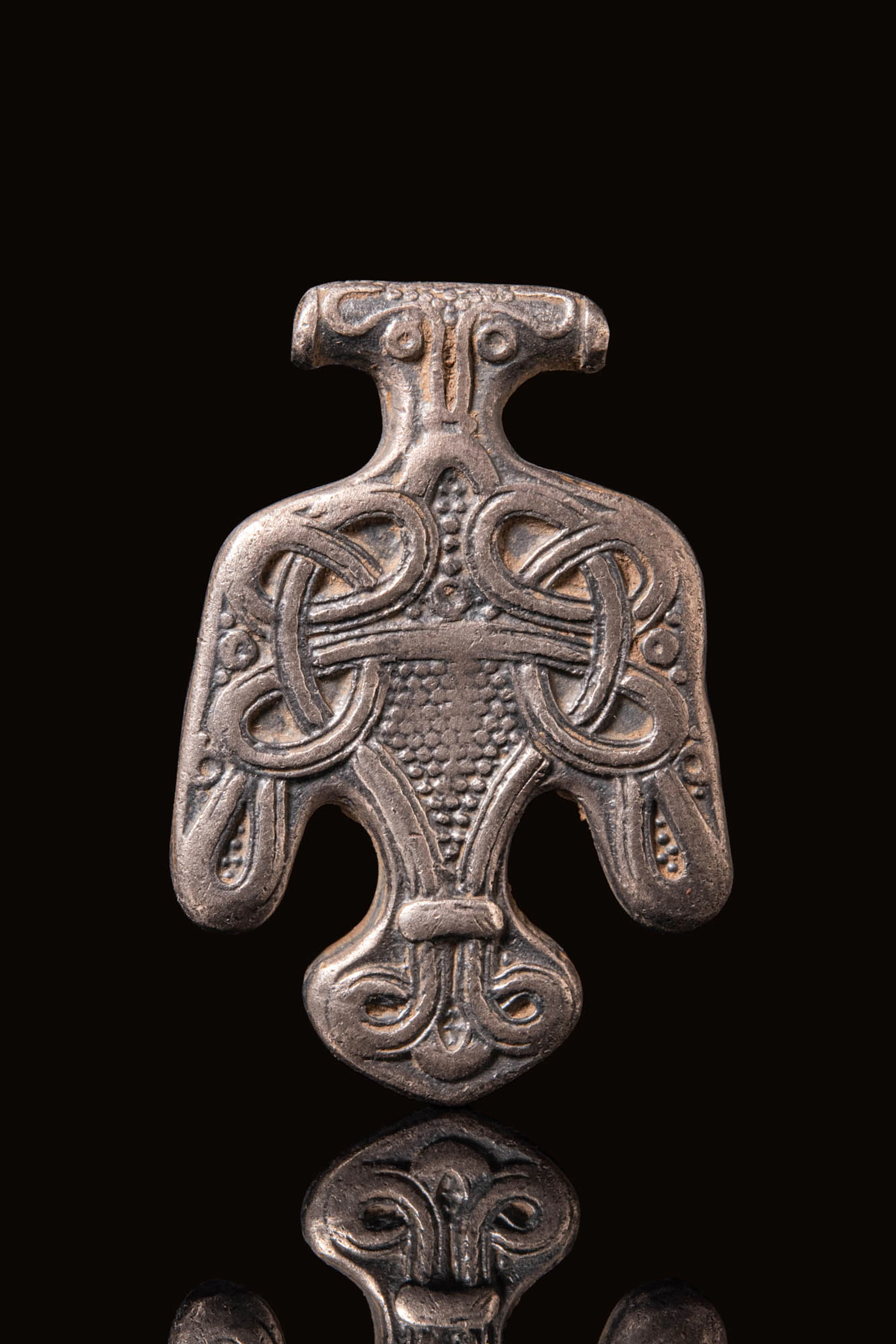 VIKING SILVER BIRD - SHAPED PENDANT