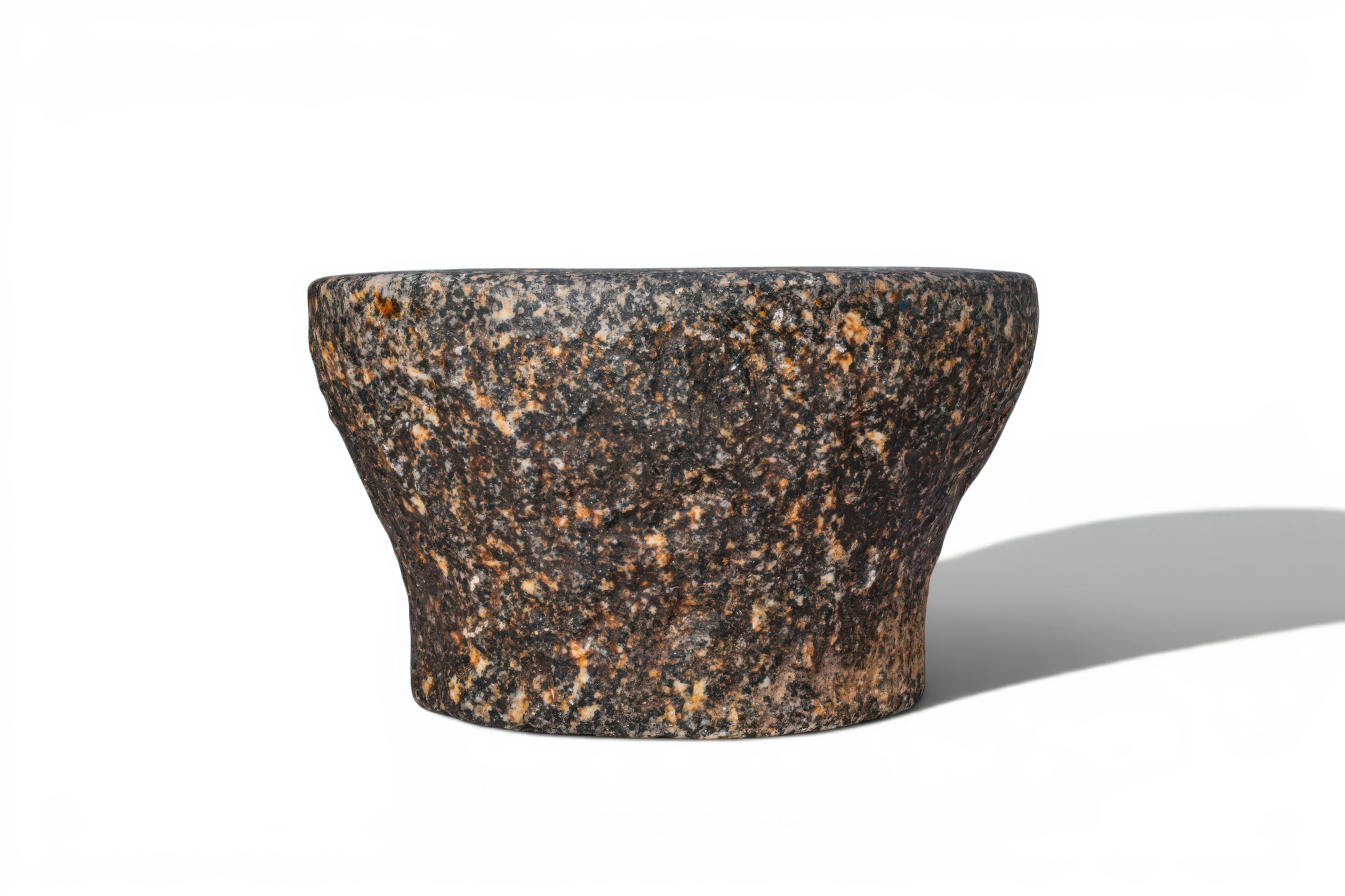 EGYPTIAN BLACK STONE MORTAR