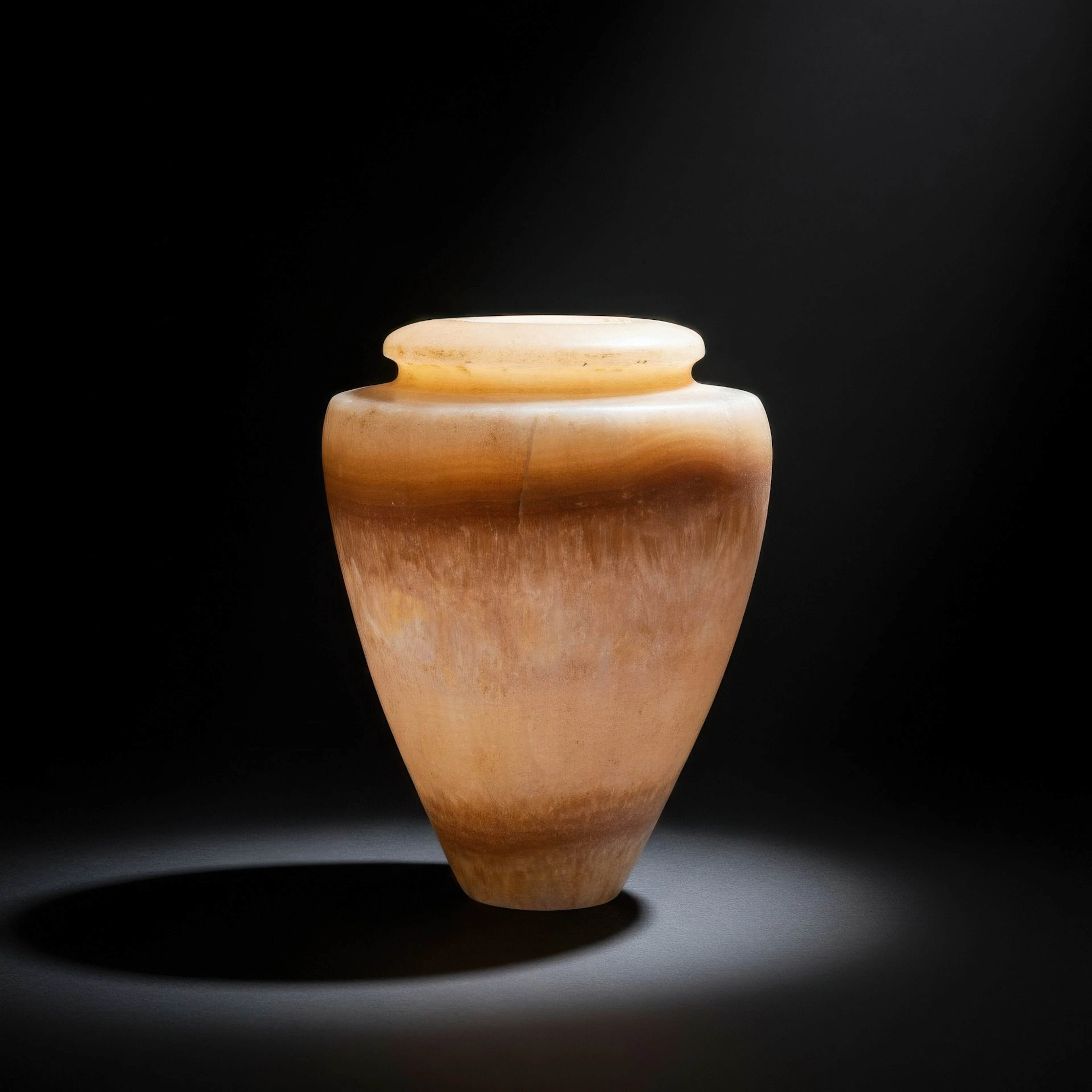 RARE EGYPTIAN ALABASTER JAR