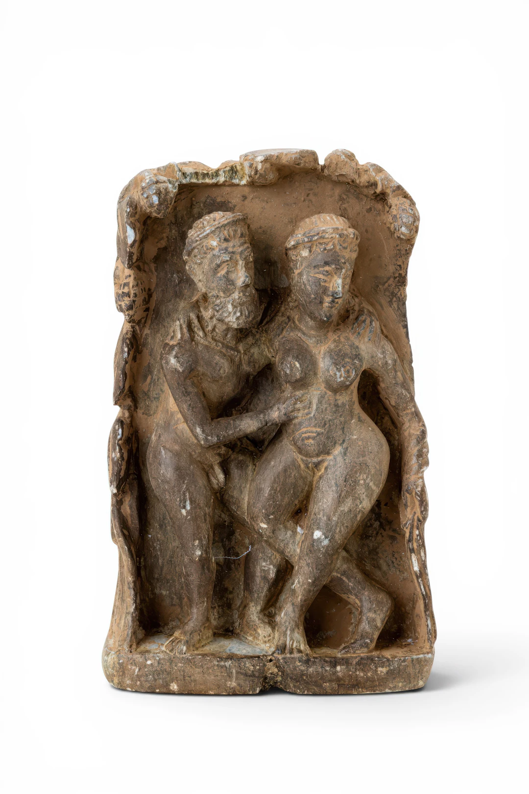 GANDHARA SCHIST RELIEF OF A COUPLE