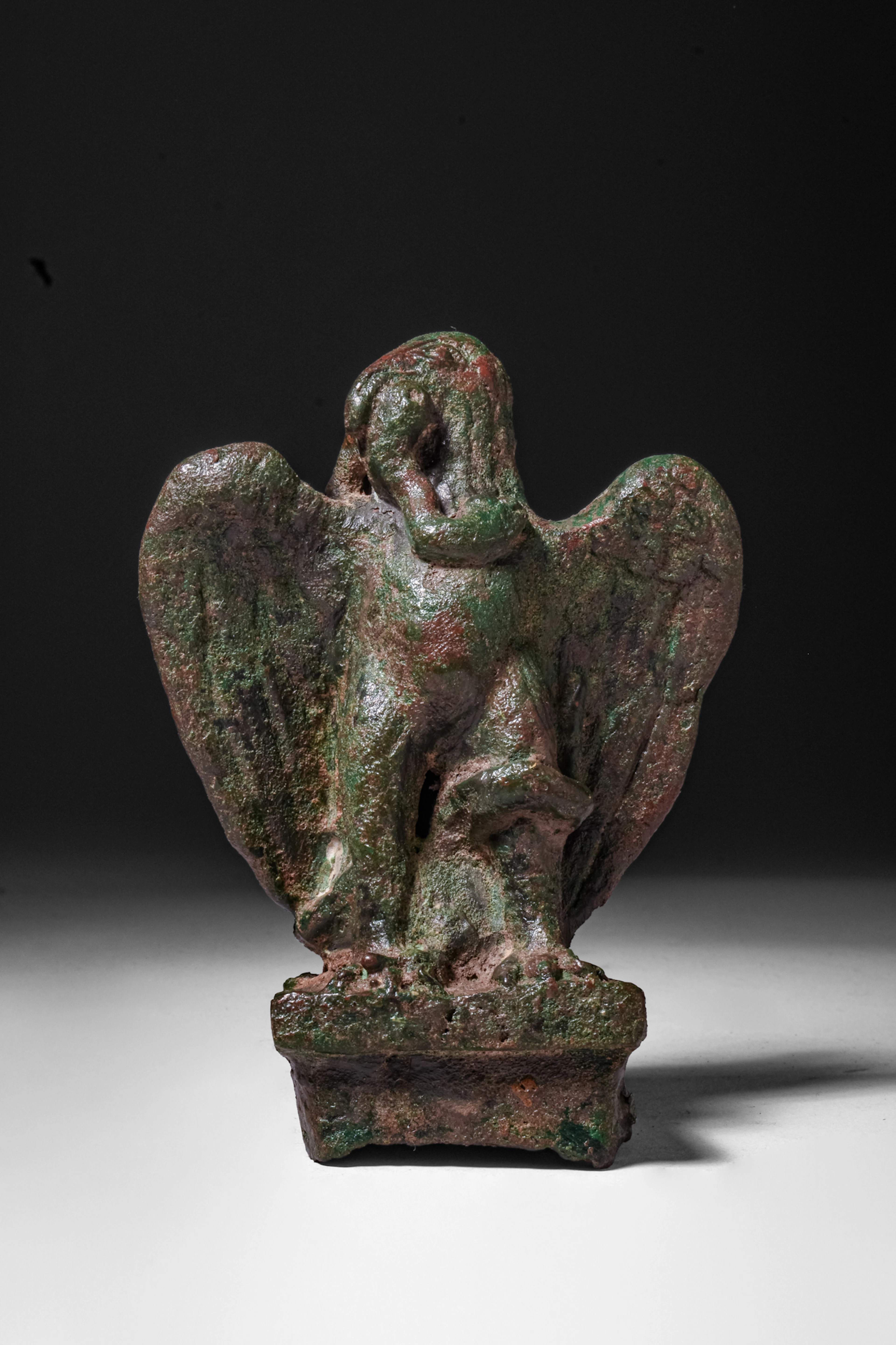 LARGE ROMAN LEGIONARY EAGLE KILLING SNAKE