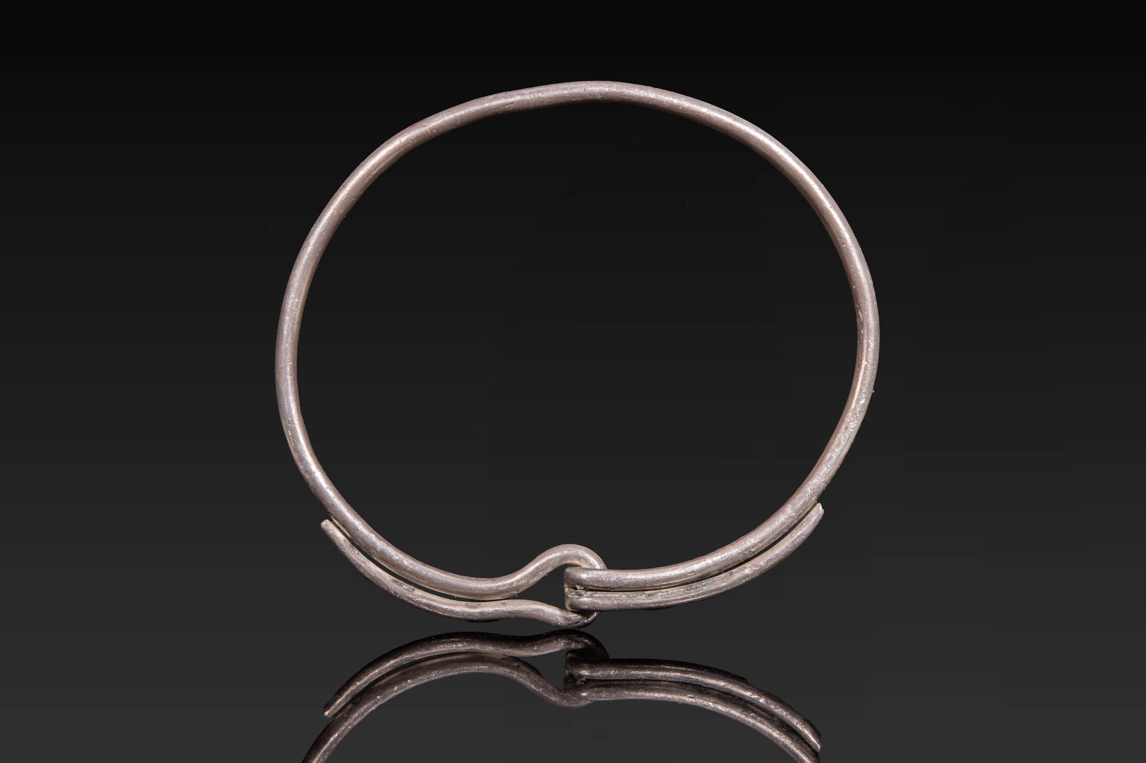 HEAVY CELT-IBERIAN SILVER TORQUE