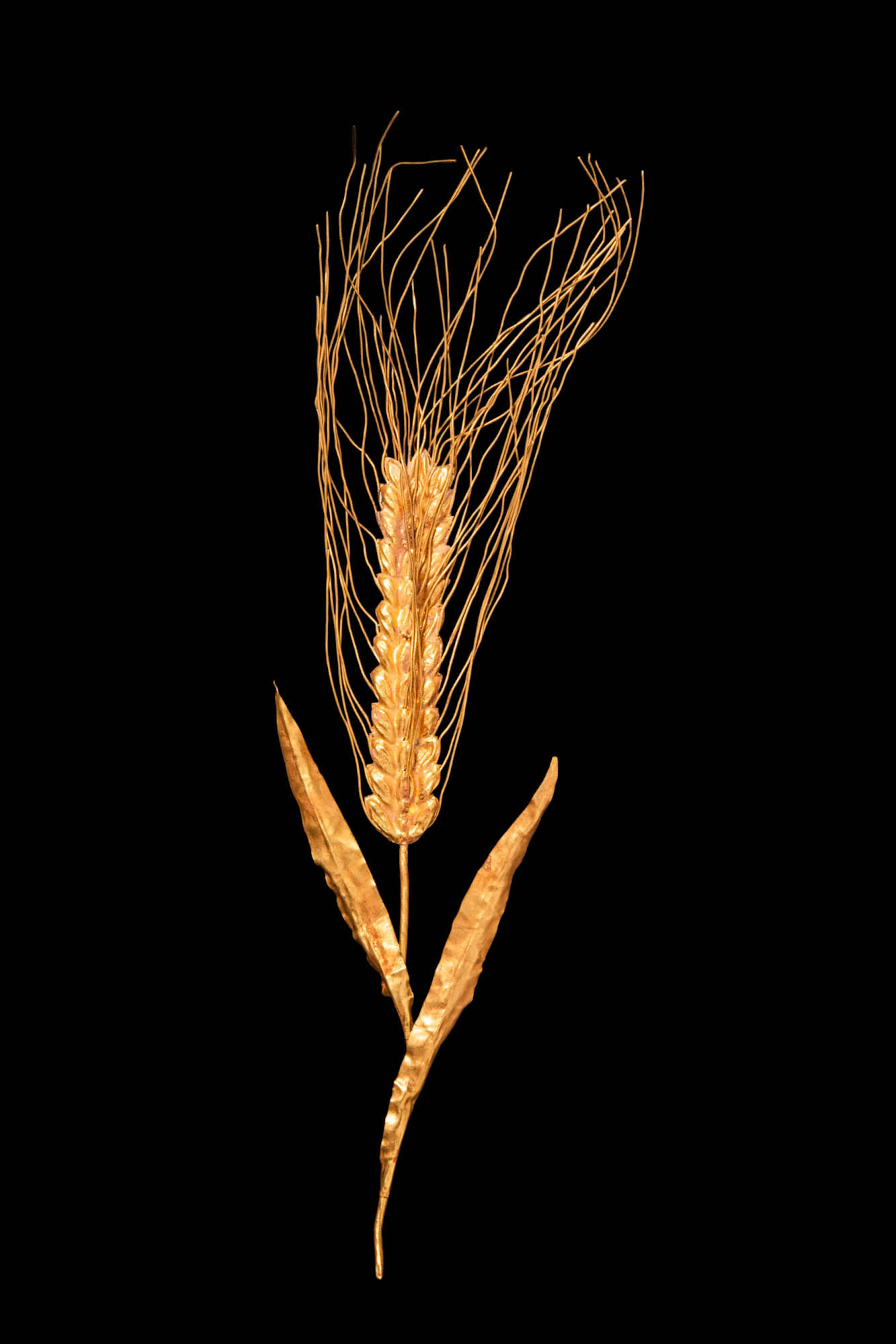 EXCEPTIONAL GREEK GOLD EAR OF WHEAT