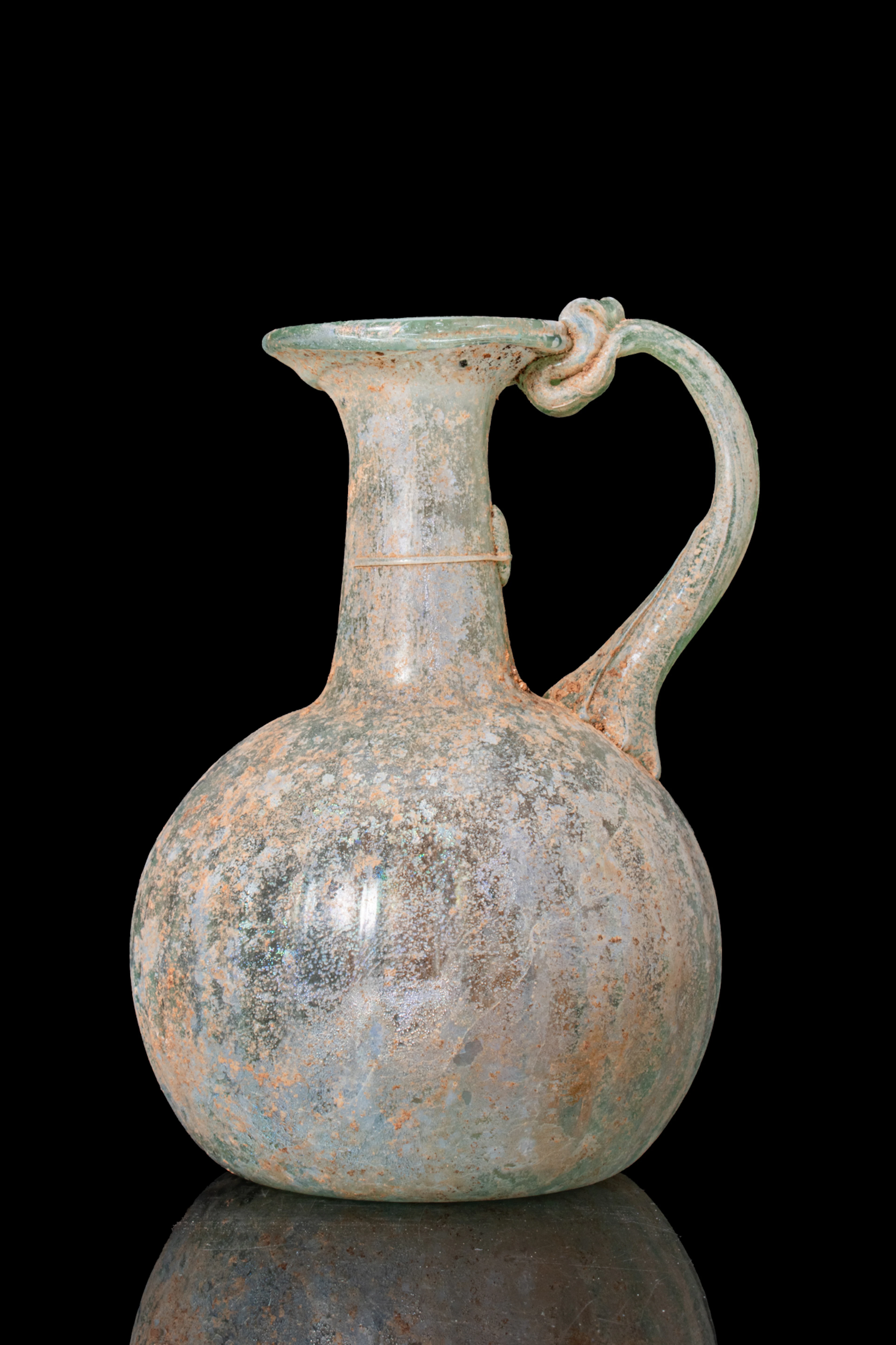 LATE ROMAN GLASS JUG
