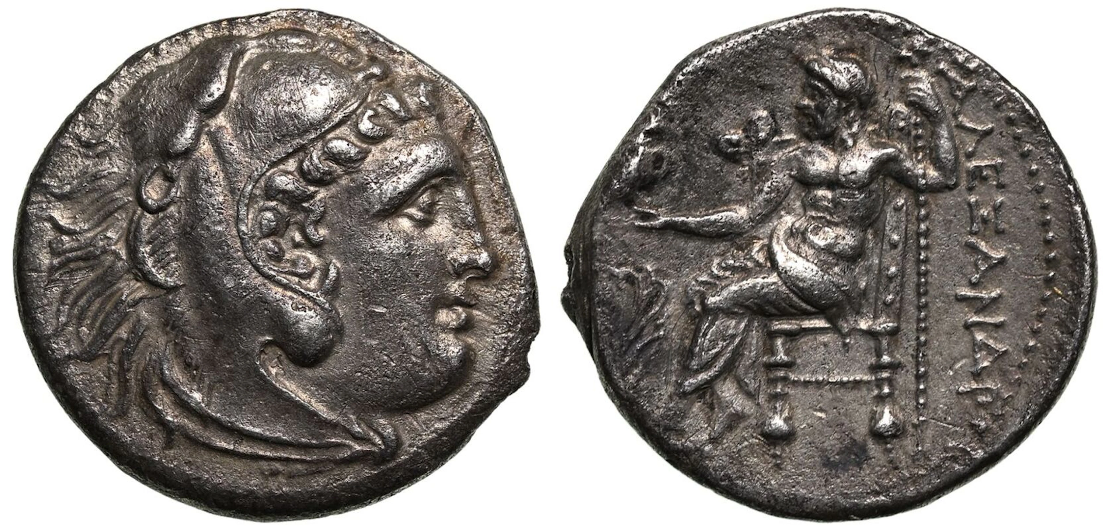 Kingdom of Macedon, temp. Kassander - Antigonos II 'Gonatas' AR Drachm