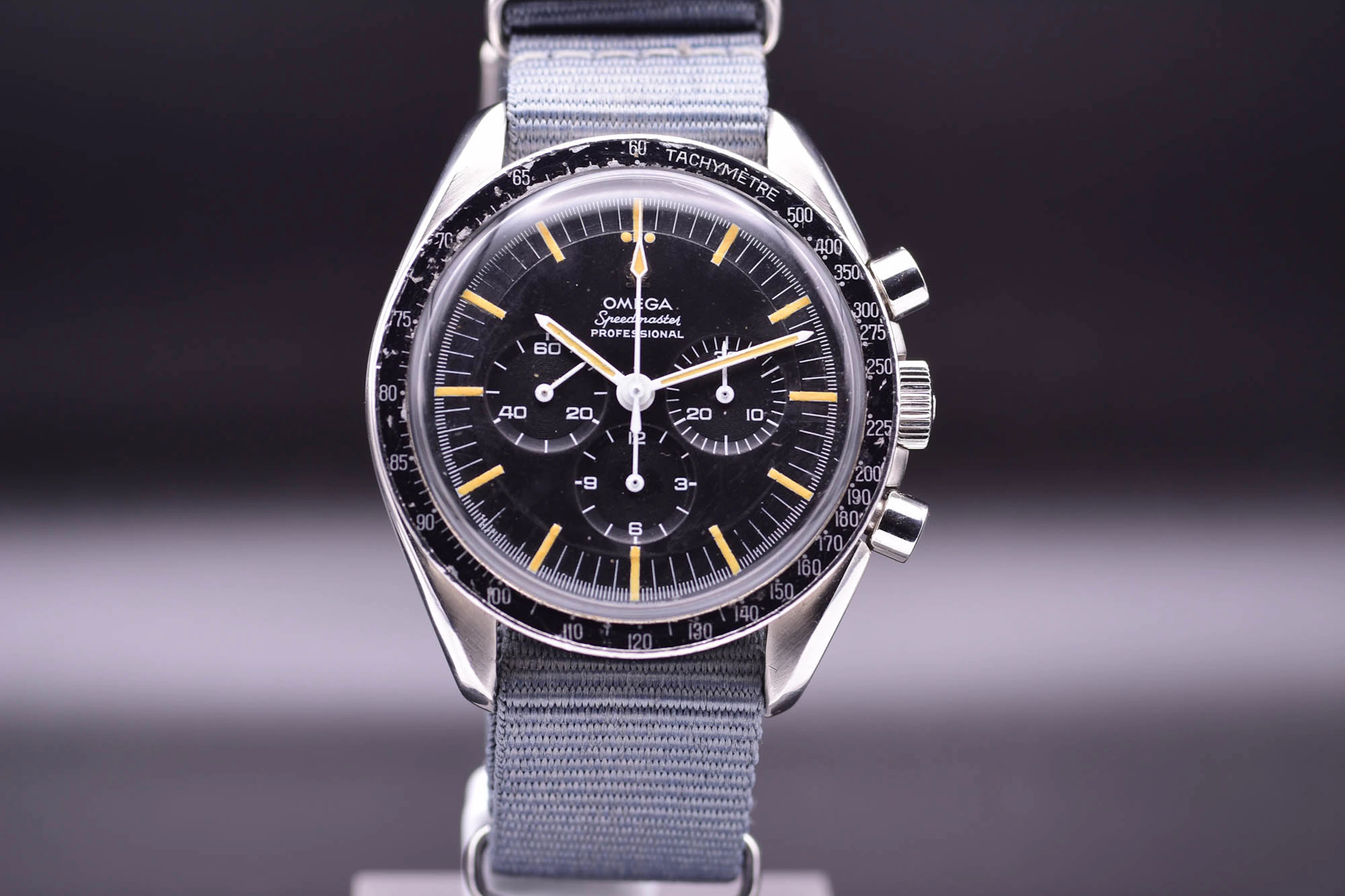 Omega Highly Collectible 'Pre-Moon' Speedmaster Professional Ref 145.012-67